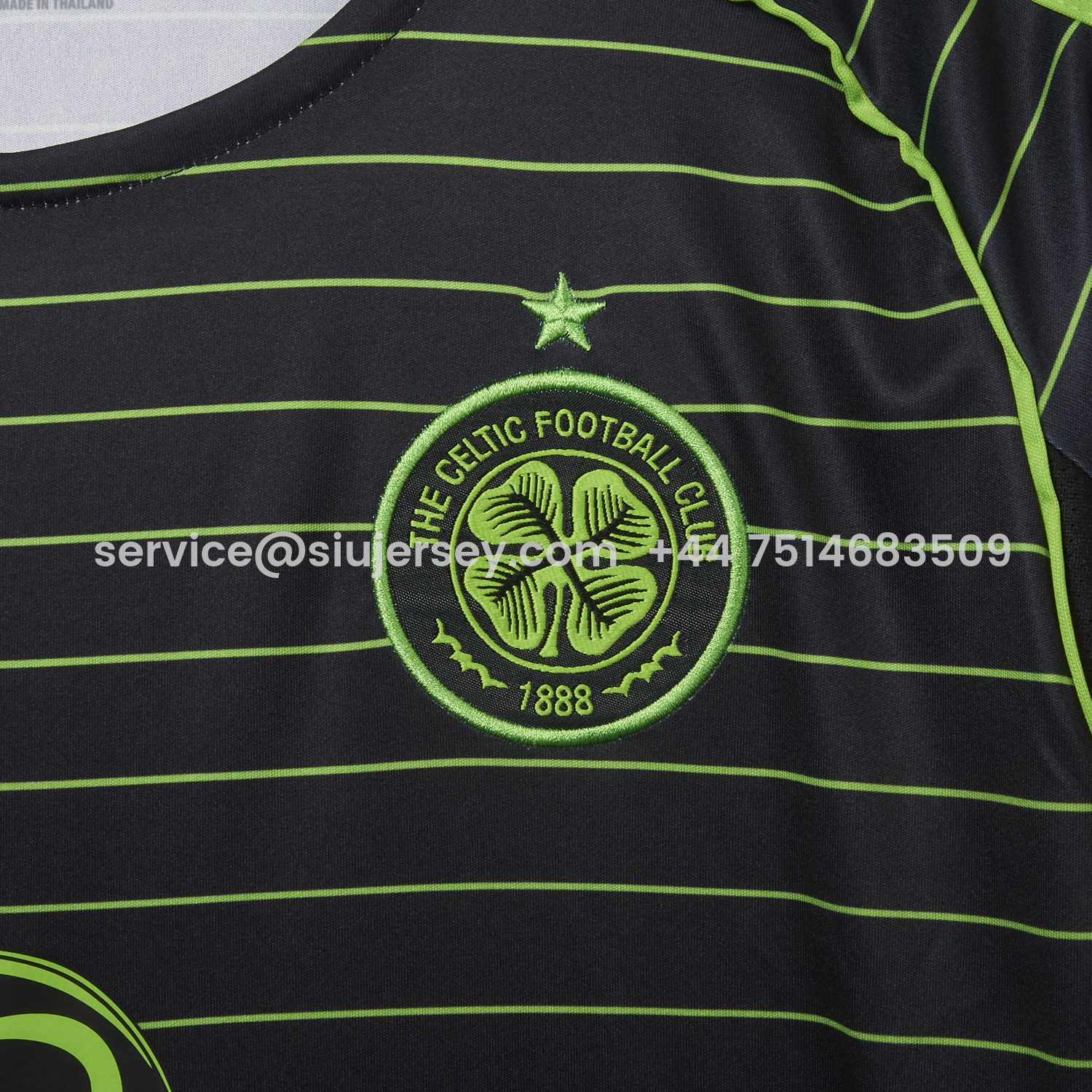 SIUjerseys-Celtic 25-26 Away Green Jersey - Fans Version