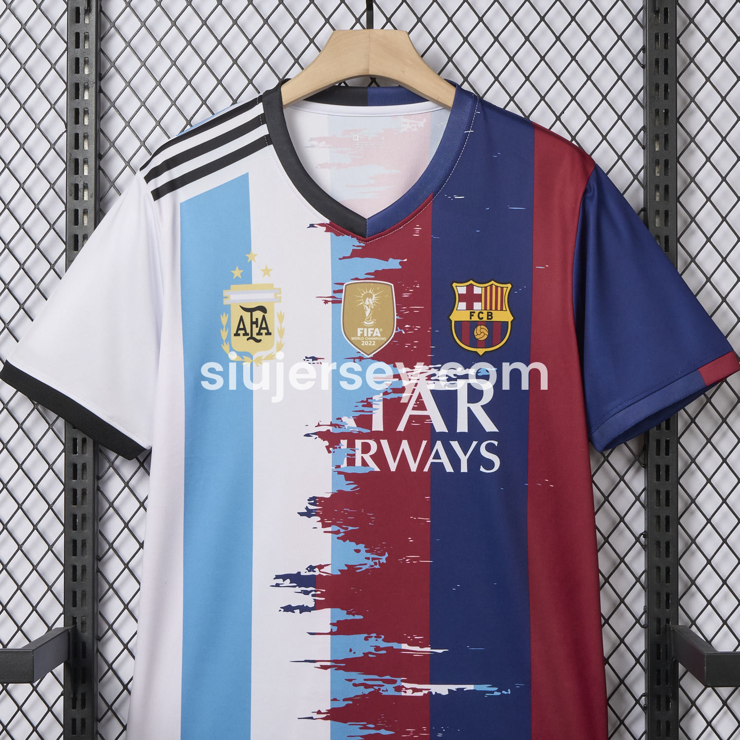 SIUjerseys-Messi Argentina & Barcelona Special Jersey - Fans Version