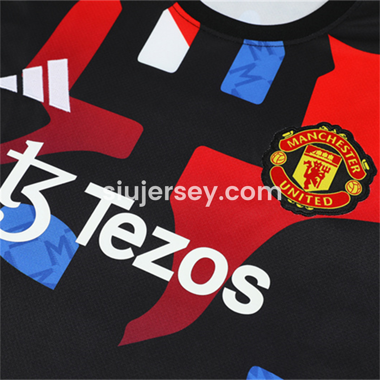 SIUjerseys-Manchester United 24-25 Pre-Match Short-Sleeve Training Set - Camouflage
