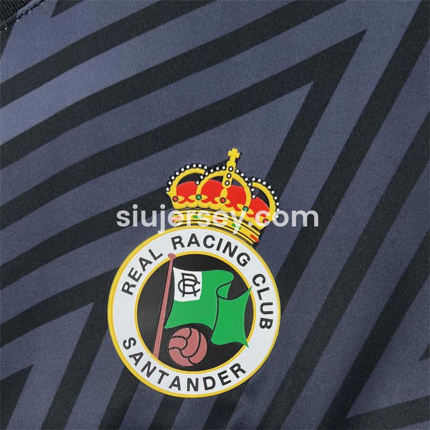 SIUjerseys-Racing de Santander 24-25 Black Goalkeeper Jersey - Fans Version
