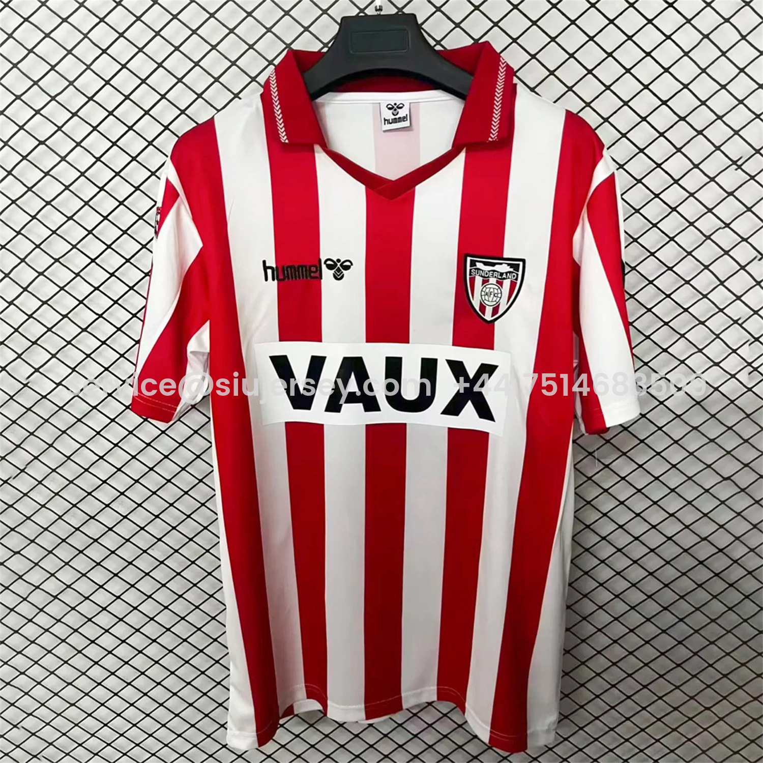 SIUjerseys-Retro Sunderland 1991-92 Home Jersey