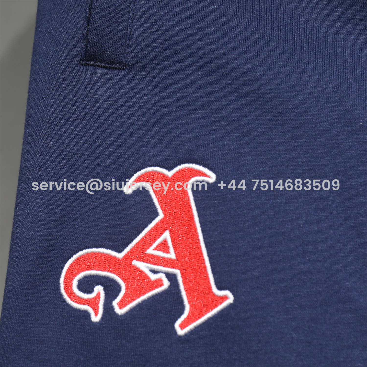 SIUjerseys-Arsenal 25-26 Pure Color Training Hoodie Set - Deep Blue Hoodie and Deep Blue Pants