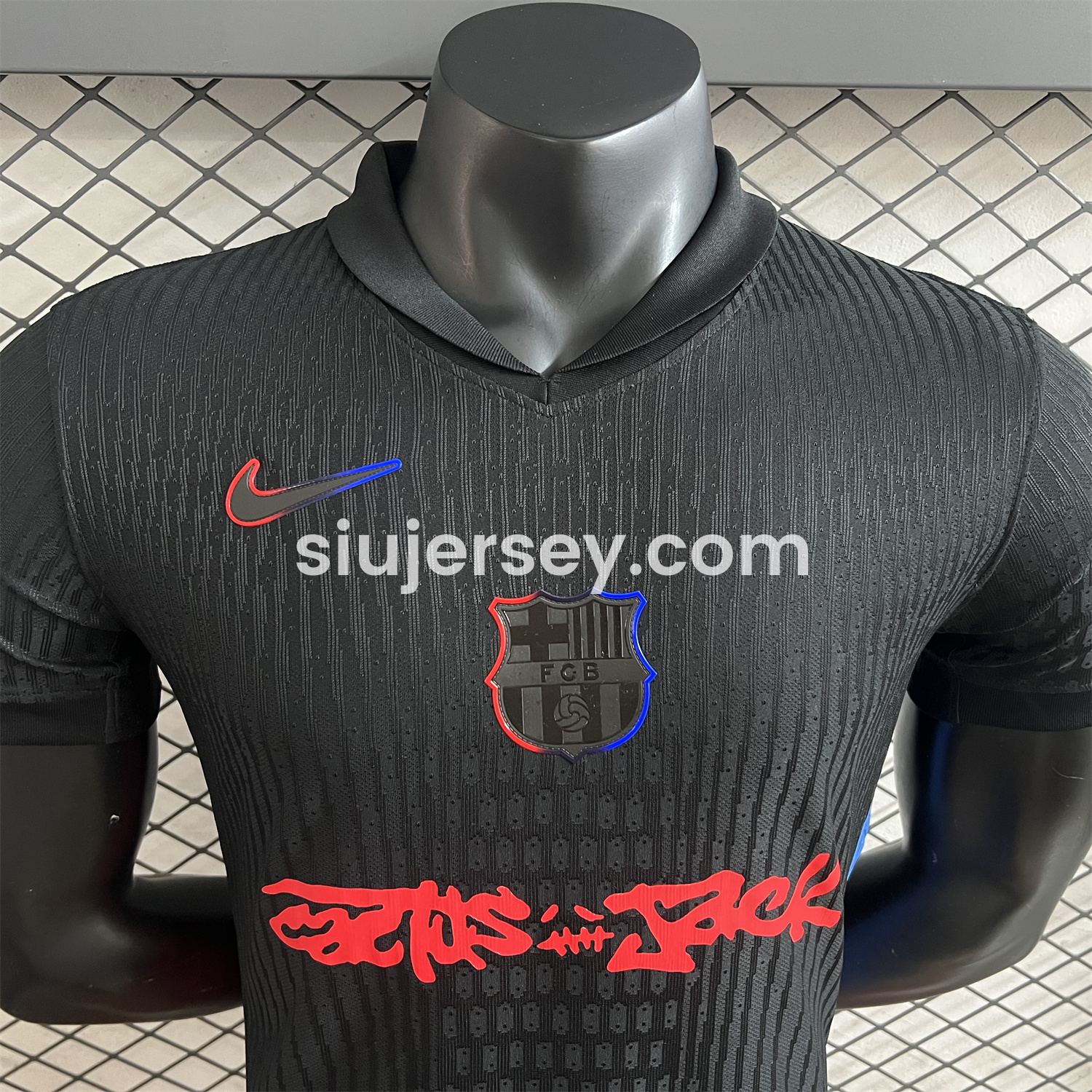 SIUjerseys-Barcelona x Travis Scott New 24-25 Away Jersey - Player Version