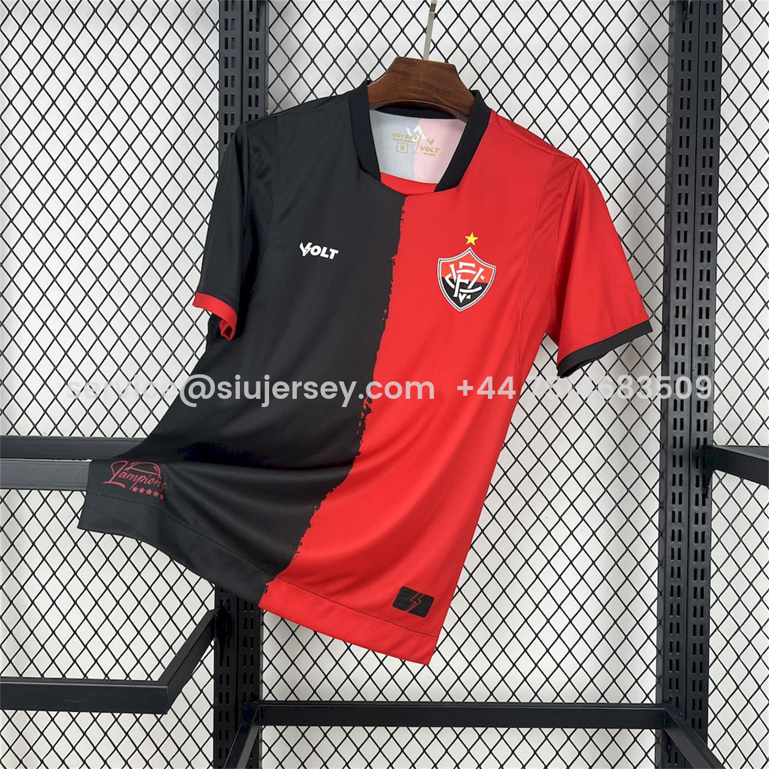 SIUjerseys-Vitoria 25-26 Red Black Special Edition Jersey - Fans Version