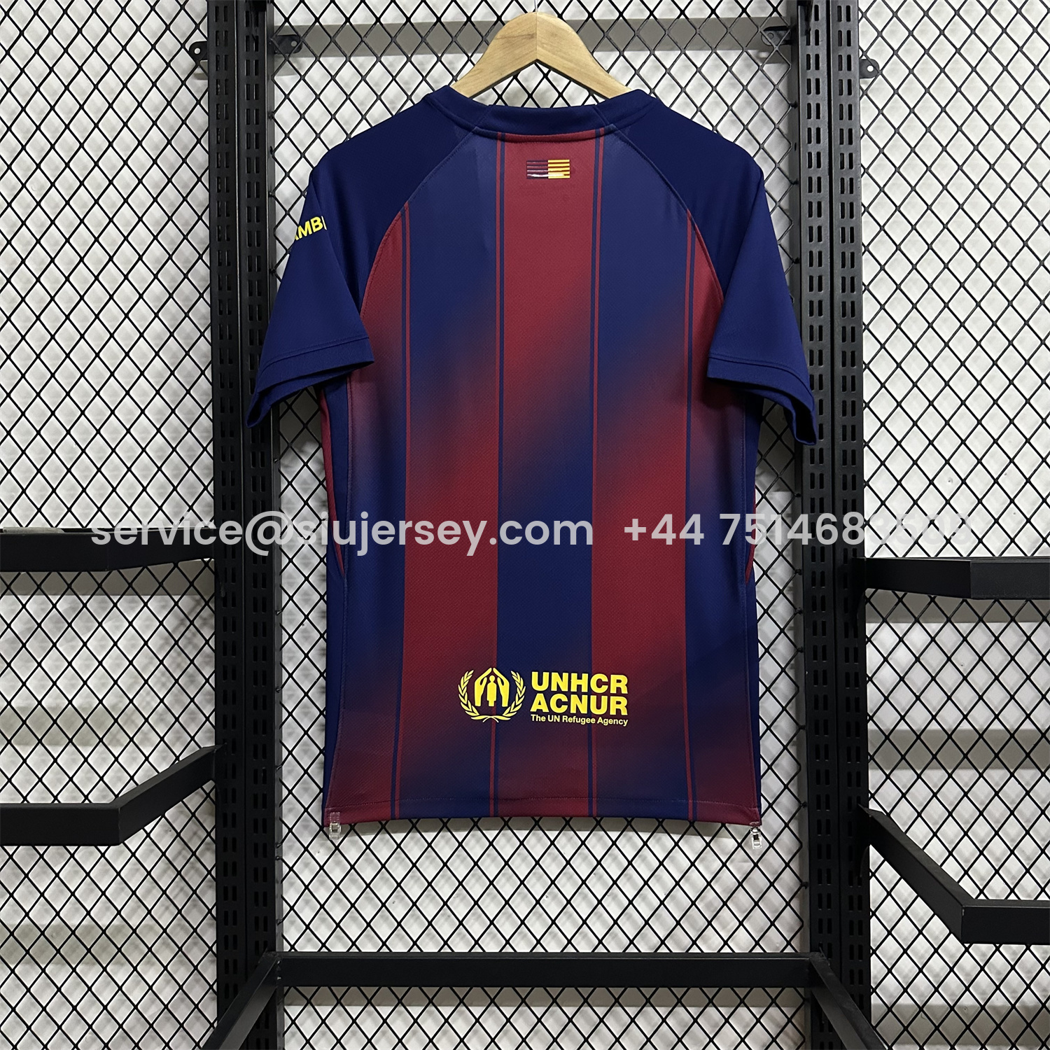 SIUjerseys-Barcelona 25-26 Home Unsponsored Jersey - Fans Version