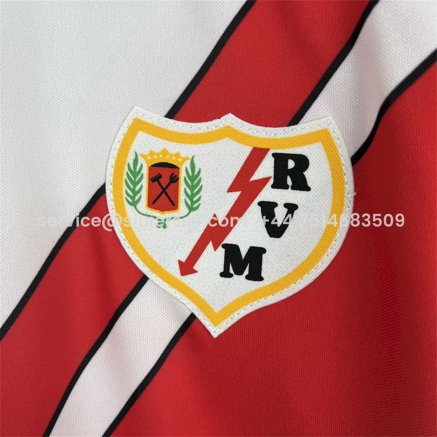 SIUjerseys-Retro Rayo Vallecano 1997-98 Home Jersey