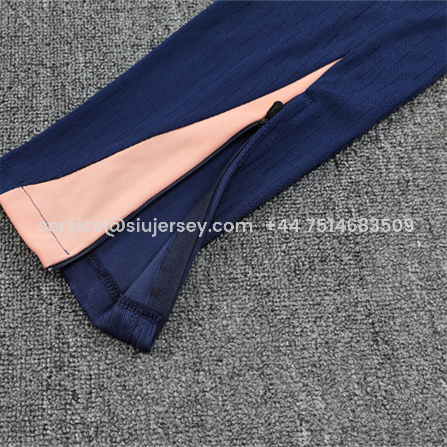 SIUjerseys-C.H.E.L.S.E.A 25-26 Long Sleeve Training Set - Player Version - Pink Top and Blue Pants