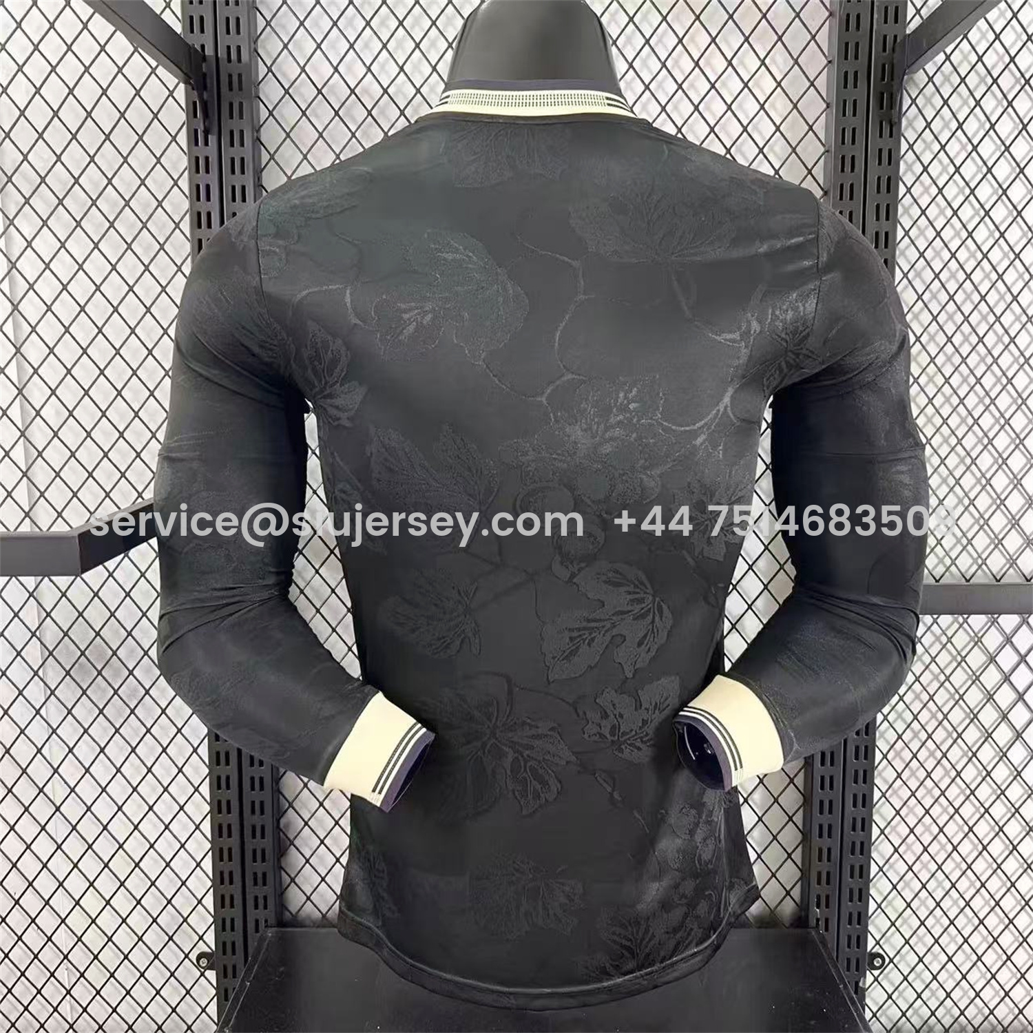 SIUjerseys-Juventus 25-26 Third Black Unsponsored Long Sleeves Jersey - Player Version