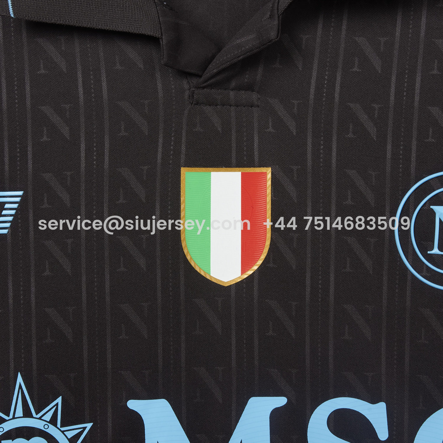 SIUjerseys-Napoli 25-26 Third Jersey - Fans Version