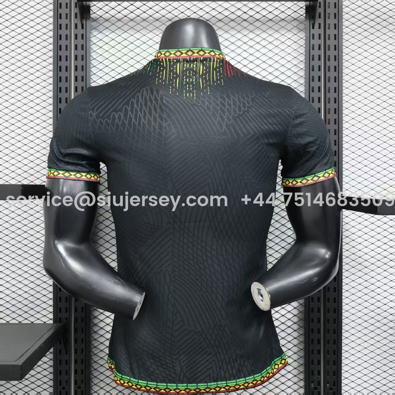 SIUjerseys-Mali 2026 Black Special Jersey - Player Version