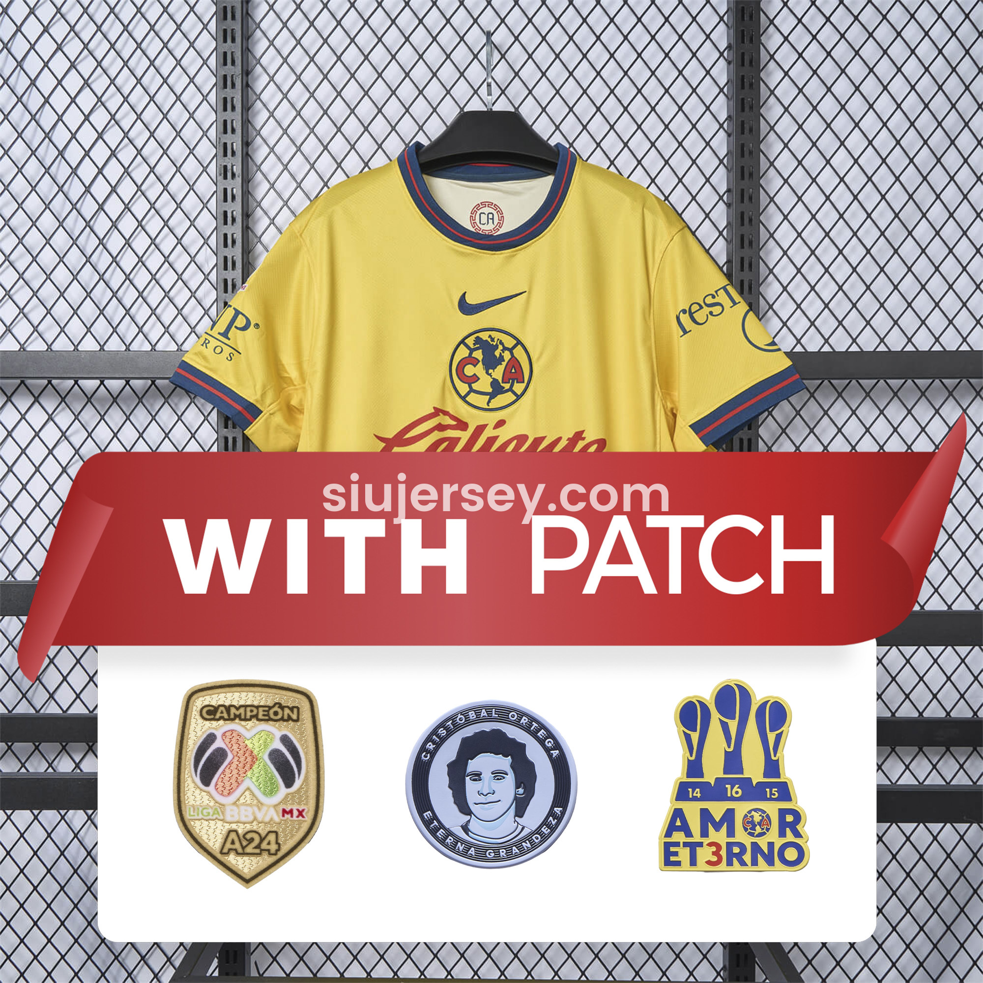 SIUjerseys-Club América 24-25 Home Jersey - Fans Version