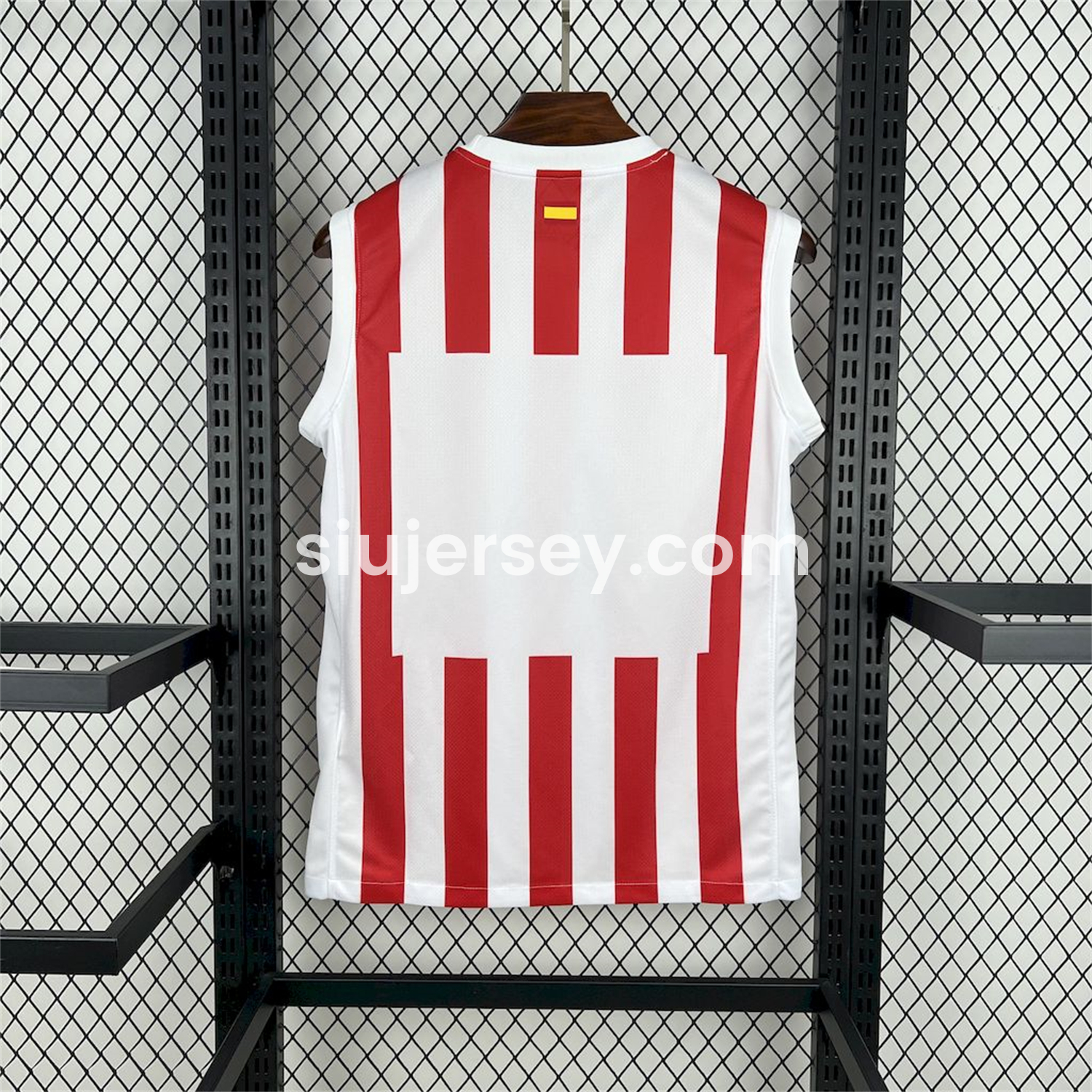 SIUjerseys-Atletico Madrid 25-26 Home Unsponsored Training Vest - Fans Version