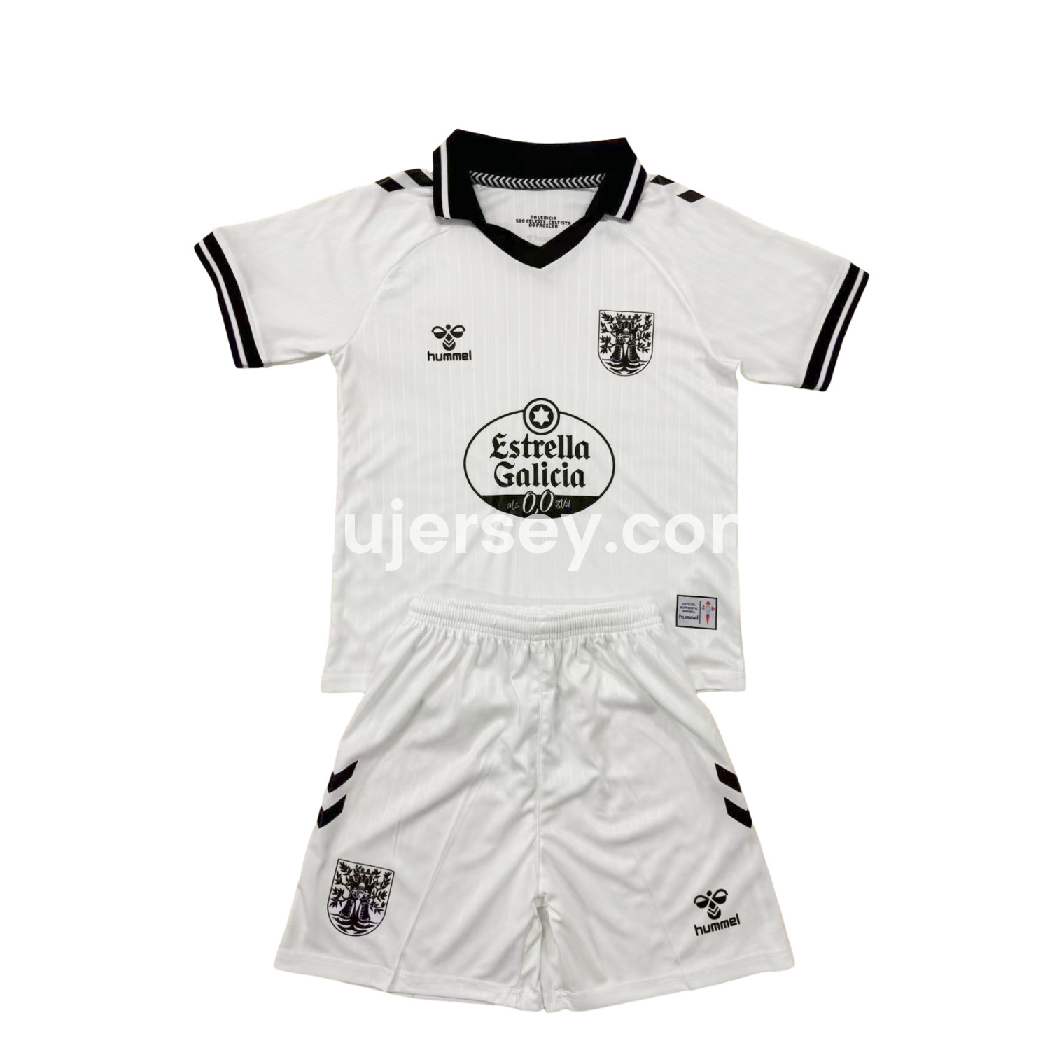 SIUjerseys-Celta Vigo 24-25 Oliveira Dos Cen Anos White Goalkeeper Men's Adult Jersey Set - Fans Version