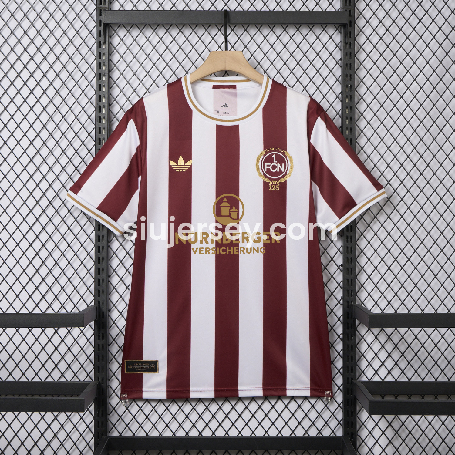 SIUjerseys-Nürnberg 24-25 125-Year Anniversary Jersey With Sponsors - Fans Version