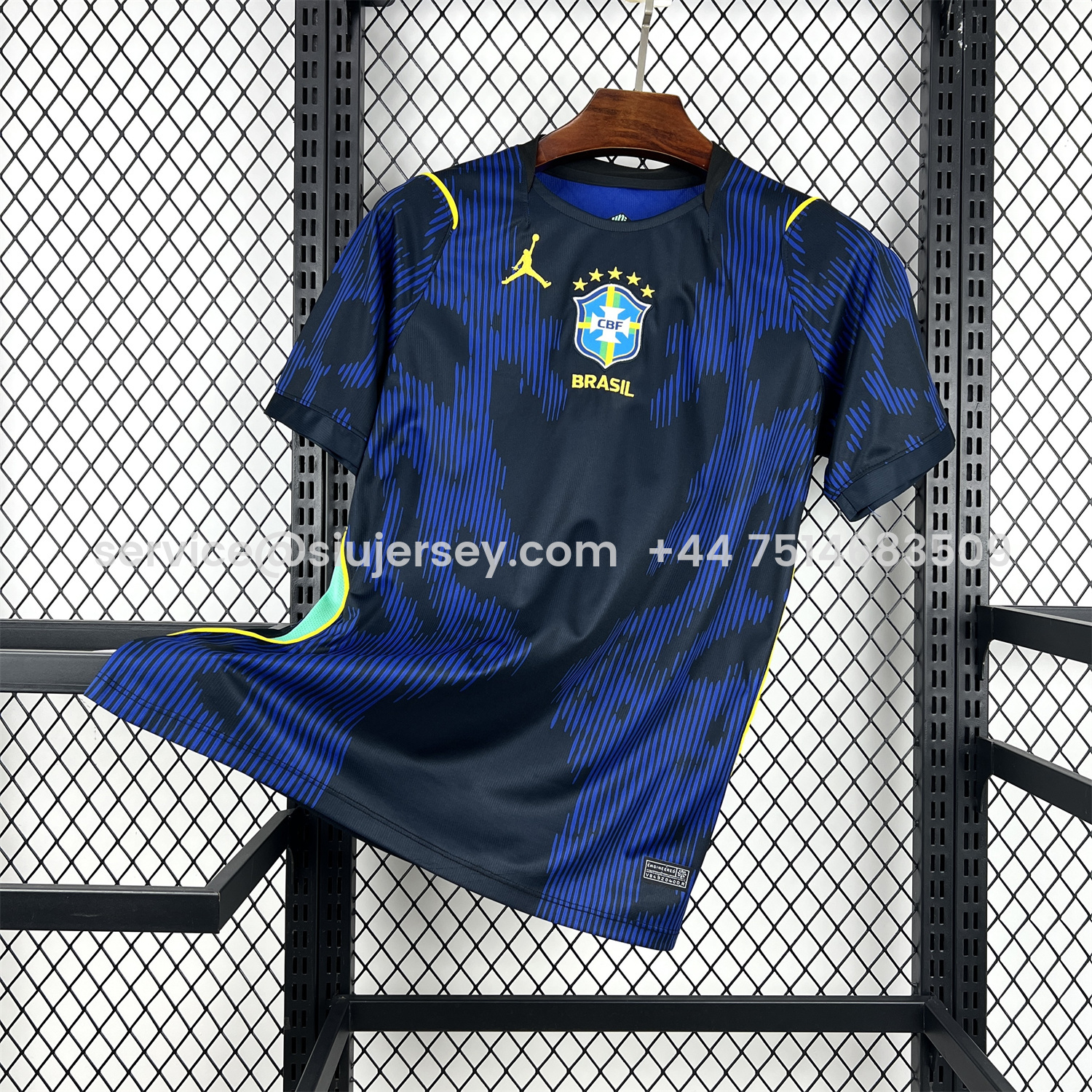 SIUjerseys-Brazil 2026 Away Blue Jersey - Fans Version