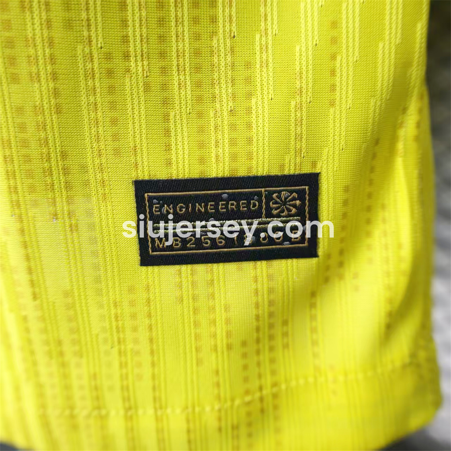 SIUjerseys-Al Ittihad Jeddah United 24-25 Pre-Match Yellow Jersey - Player Version