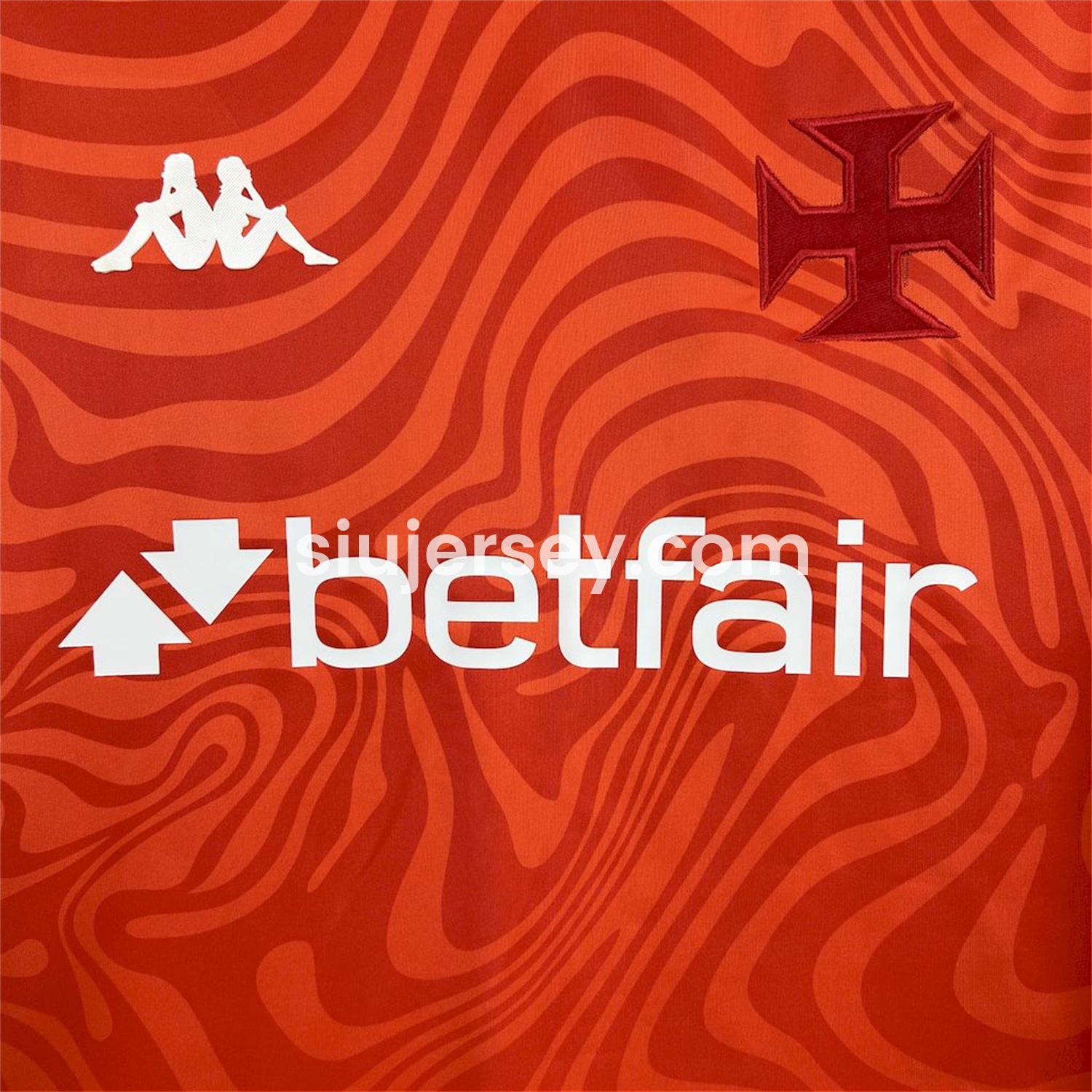 SIUjerseys-Vasco da Gama 25-26 Orange Goalkeeper Jersey - Fans Version