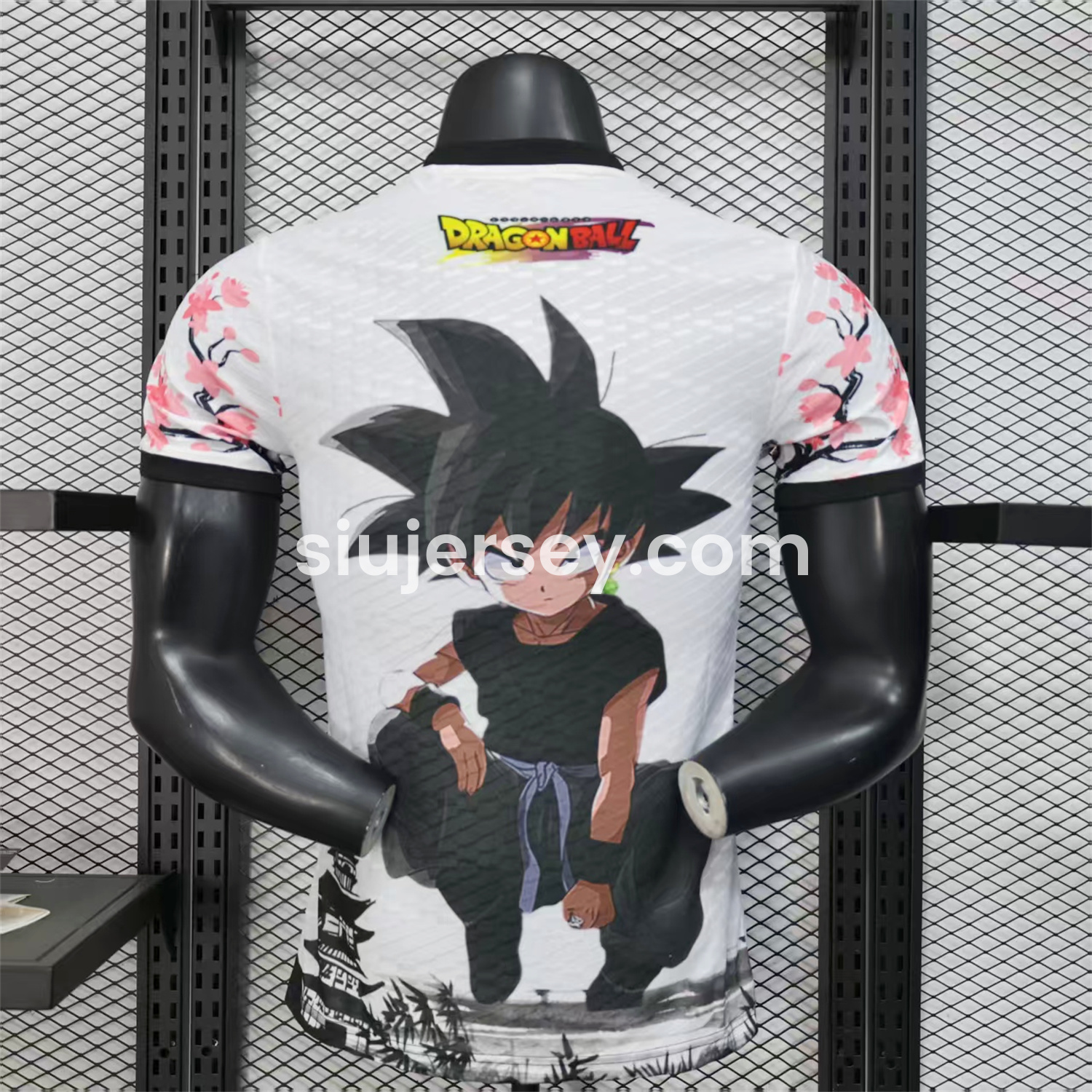 SIUjerseys-Japan 25-26 Dragon Ball Little Goku White Special Jersey - Player Version