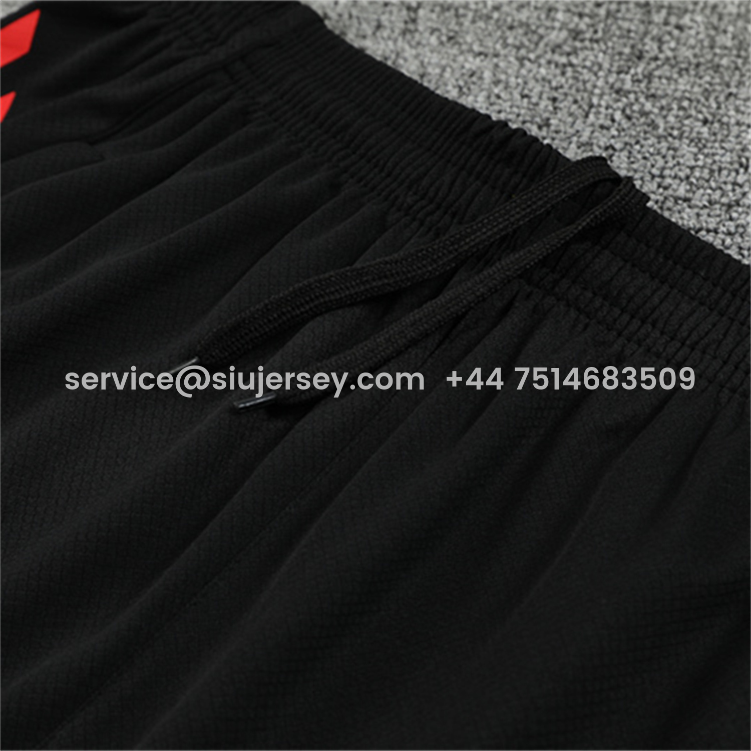 SIUjerseys-Liver.pool 25-26 Short-Sleeve Training Set - Red Top & Black Shorts