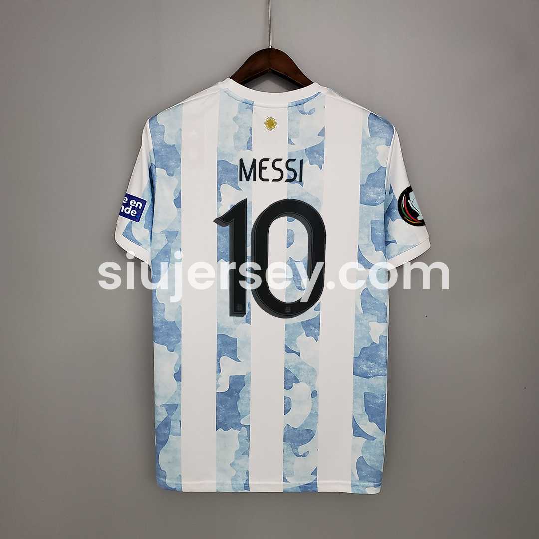 SIUjerseys-Retro Argentina 2021 Home Stadium Jersey