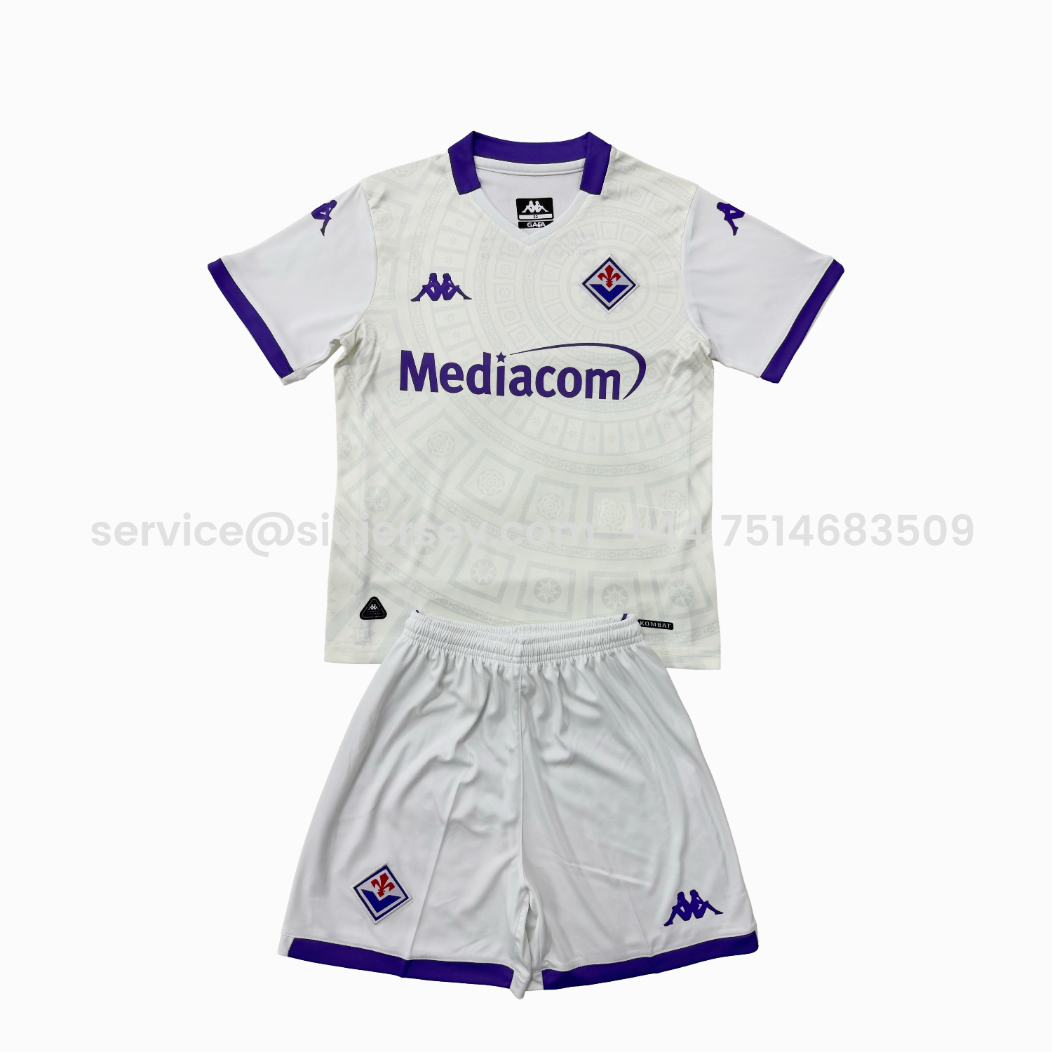SIUjerseys-Fiorentina 25-26 Away Men's Adult Jersey Set - Fans Version