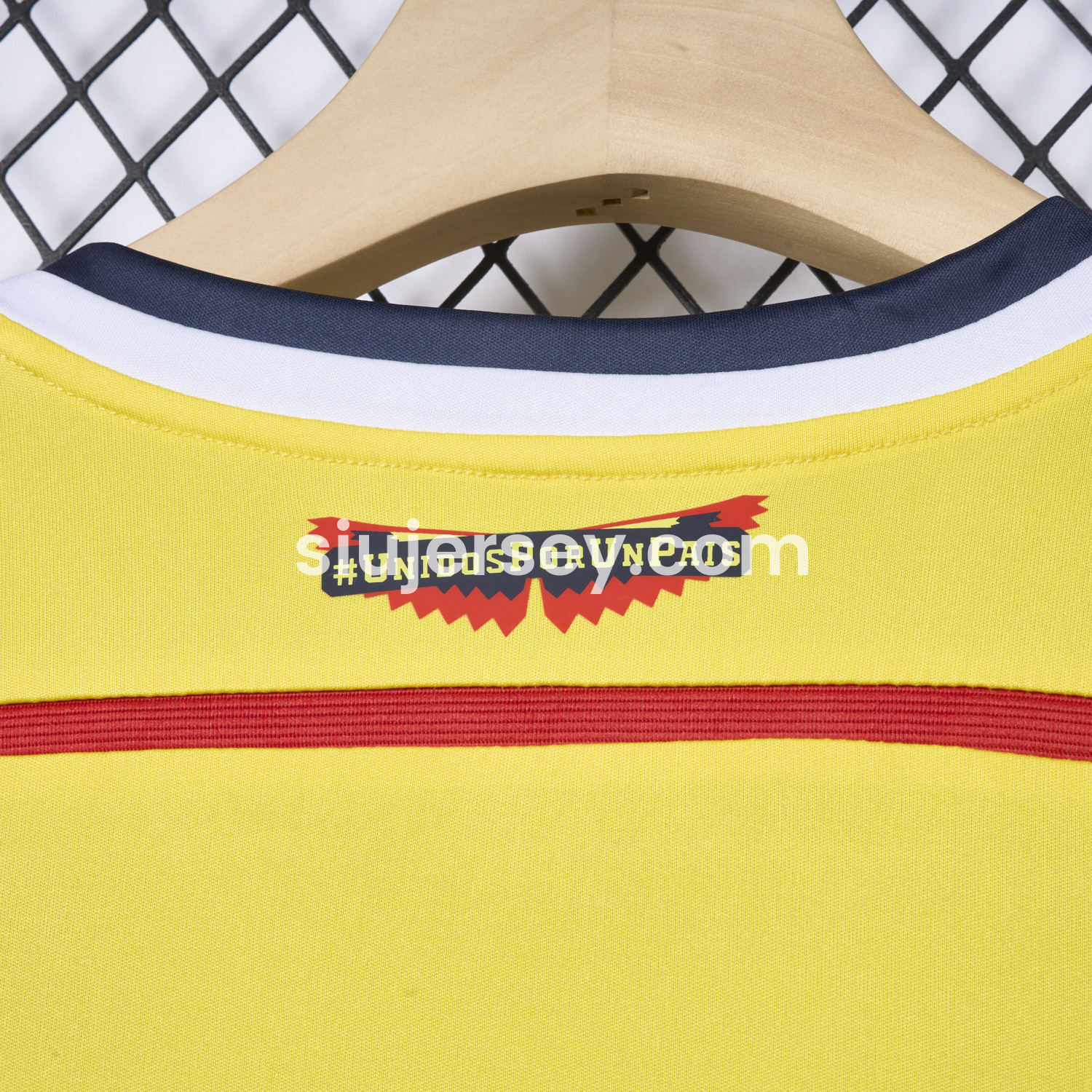 SIUjerseys-Retro Colombia 2014 Home Jersey