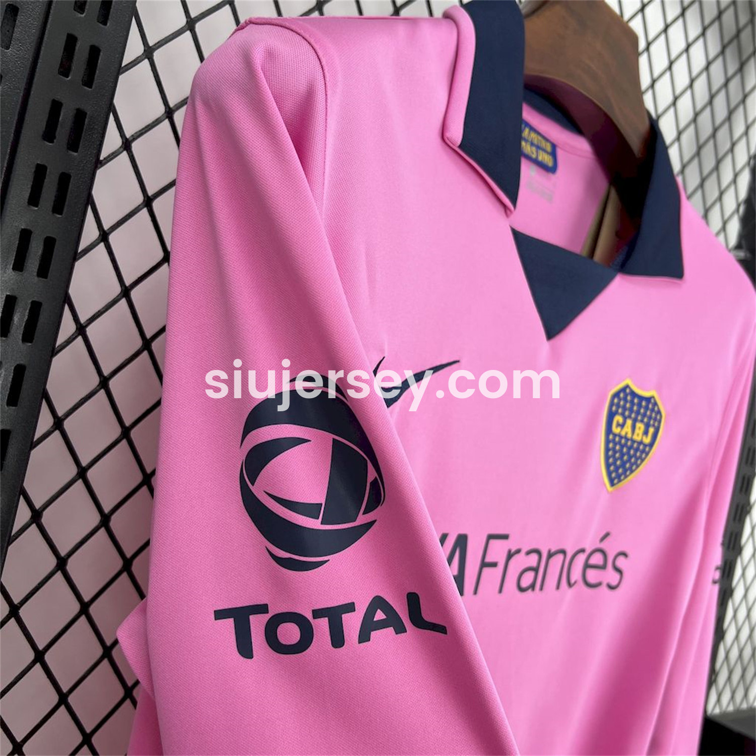 SIUjerseys-Retro Boca Juniors 2013-14 Away Long Sleeves Jersey