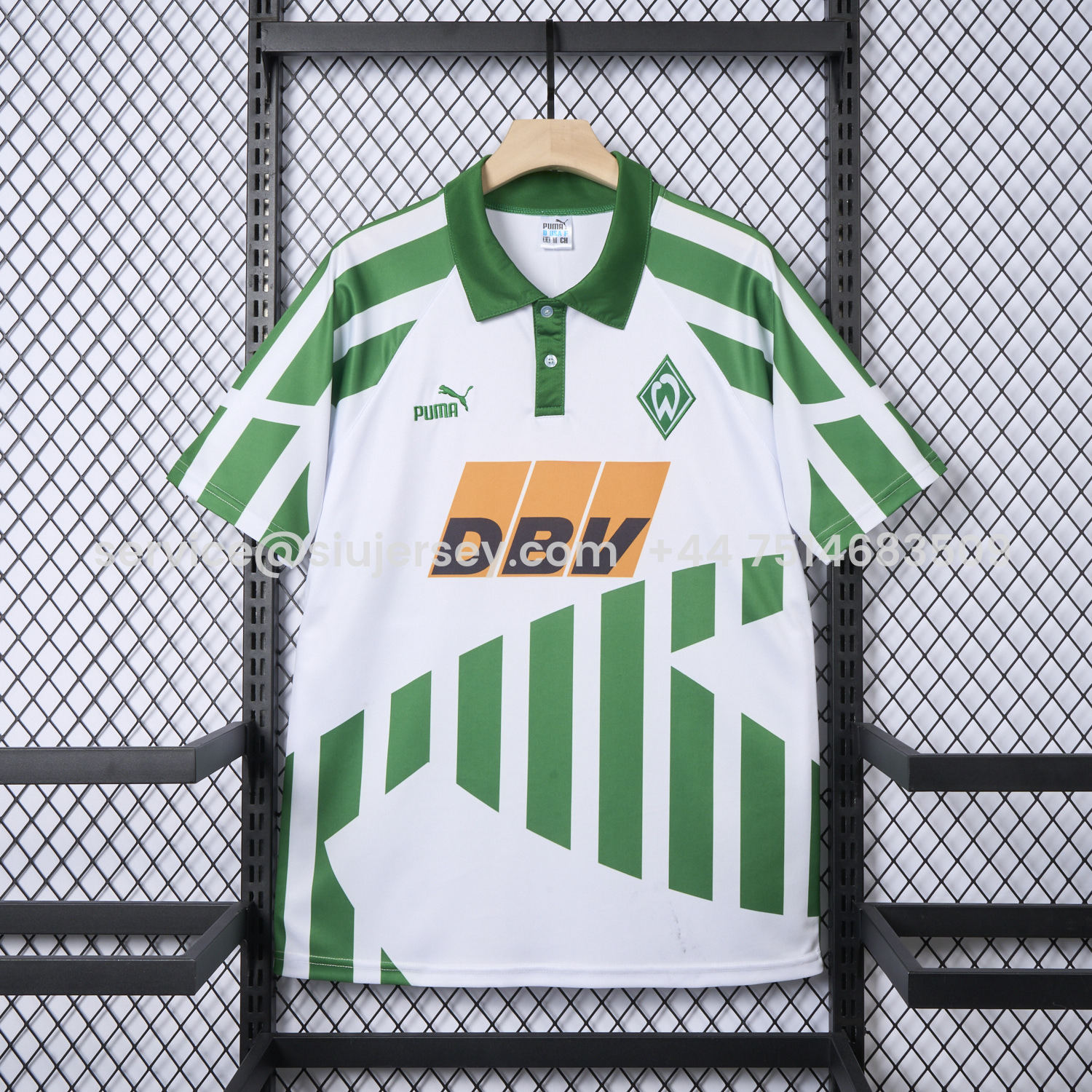 SIUjerseys-Retro Werder Bremen 1994 Home Jersey