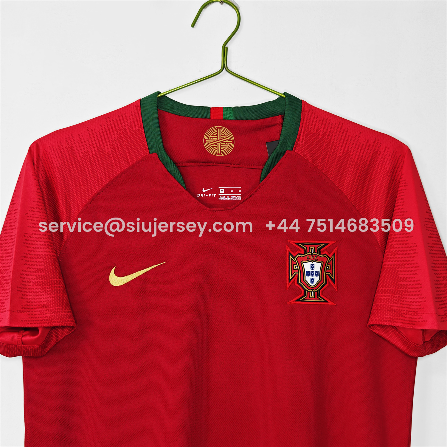 SIUjerseys-Retro Portugal 2018 Home Jersey
