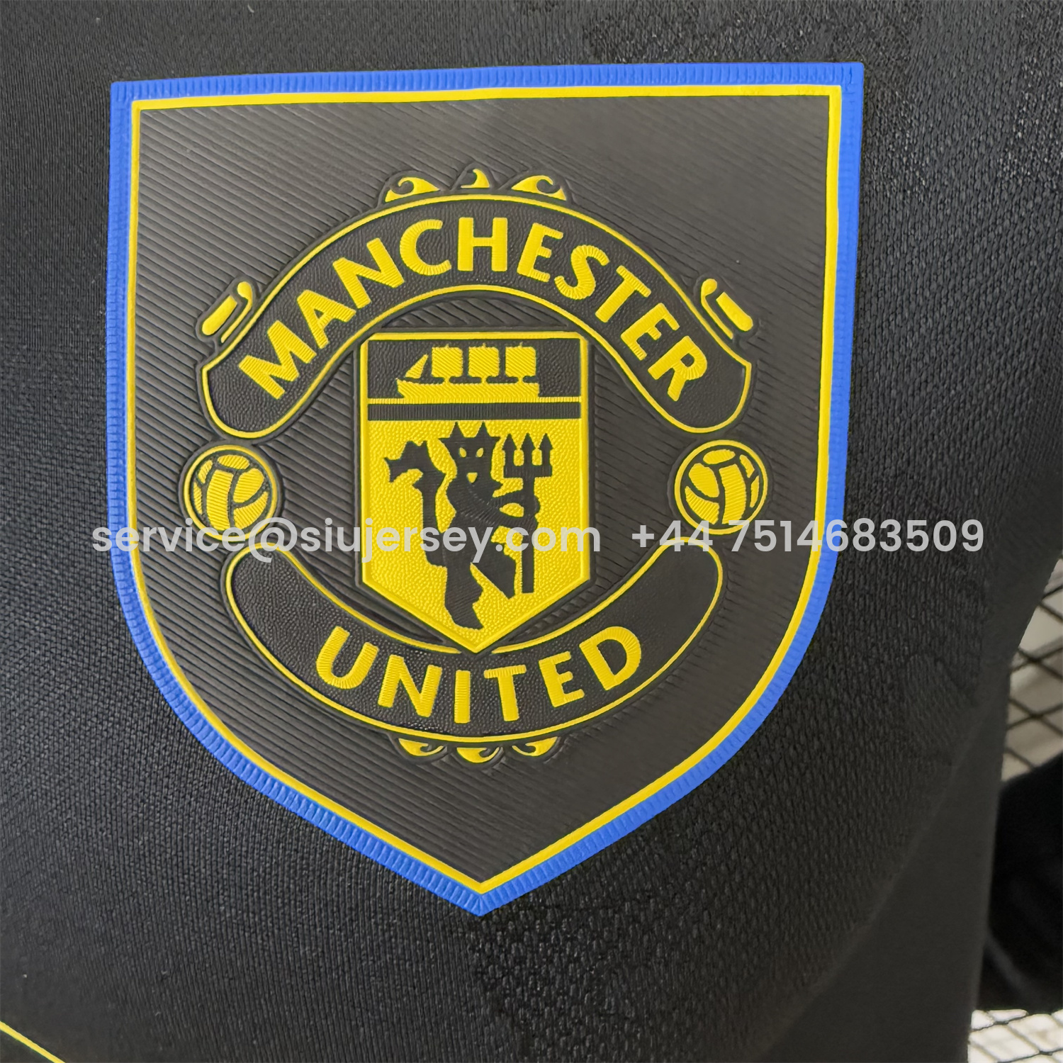 SIUjerseys-Manchester United 25-26 Third Black Long Sleeves Jersey - Player Version
