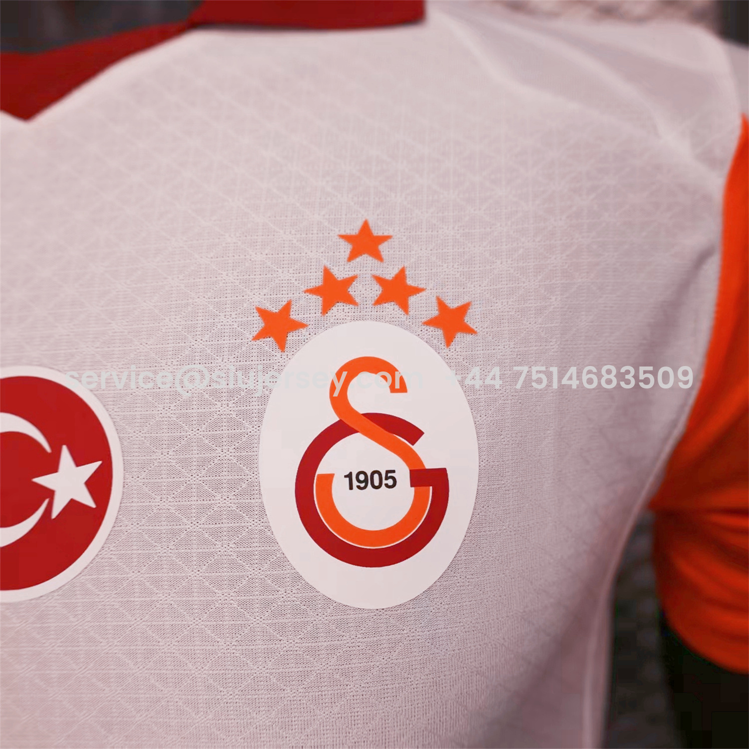 SIUjerseys-Galatasaray 25-26 Away Jersey With Five Stars - Player Version