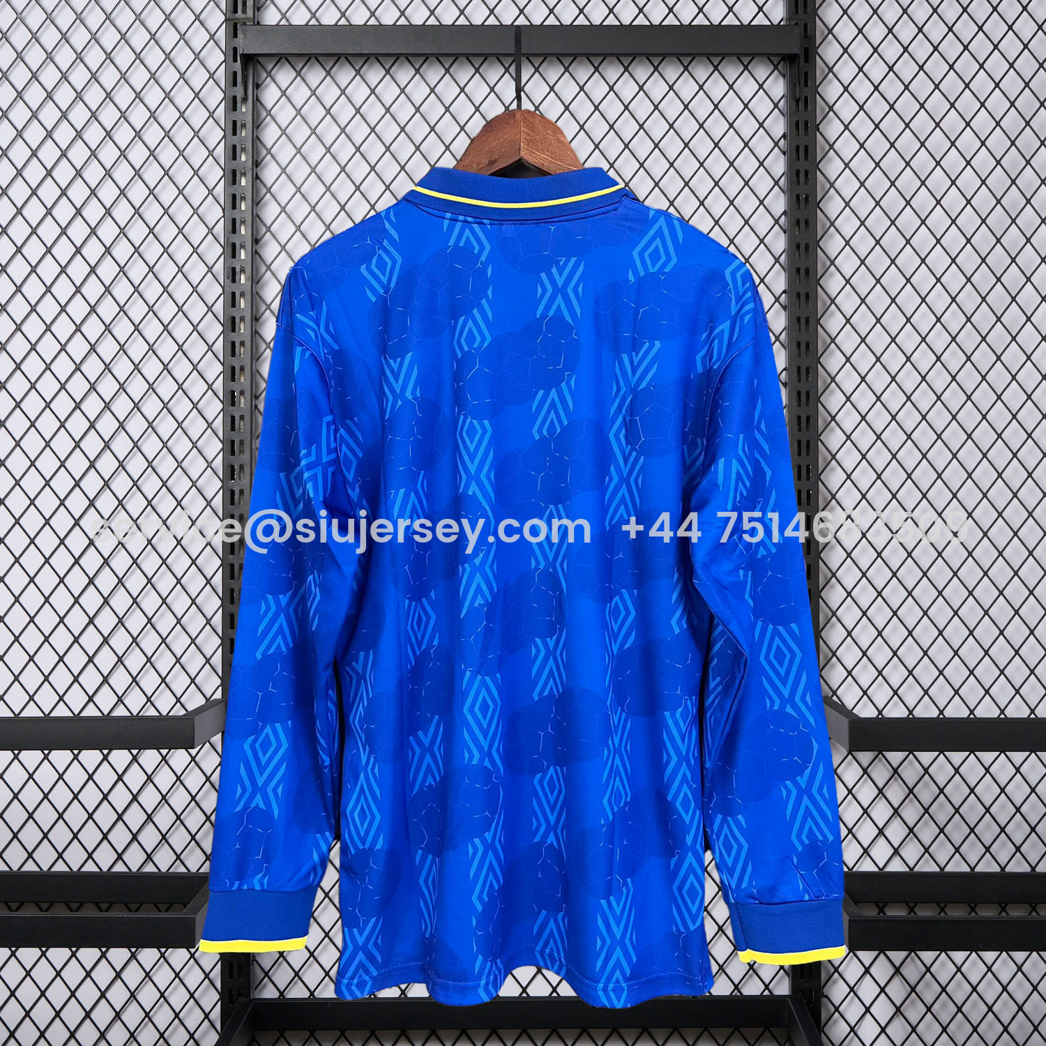 SIUjerseys-Retro Colombia 1994 Away Long Sleeves Jersey