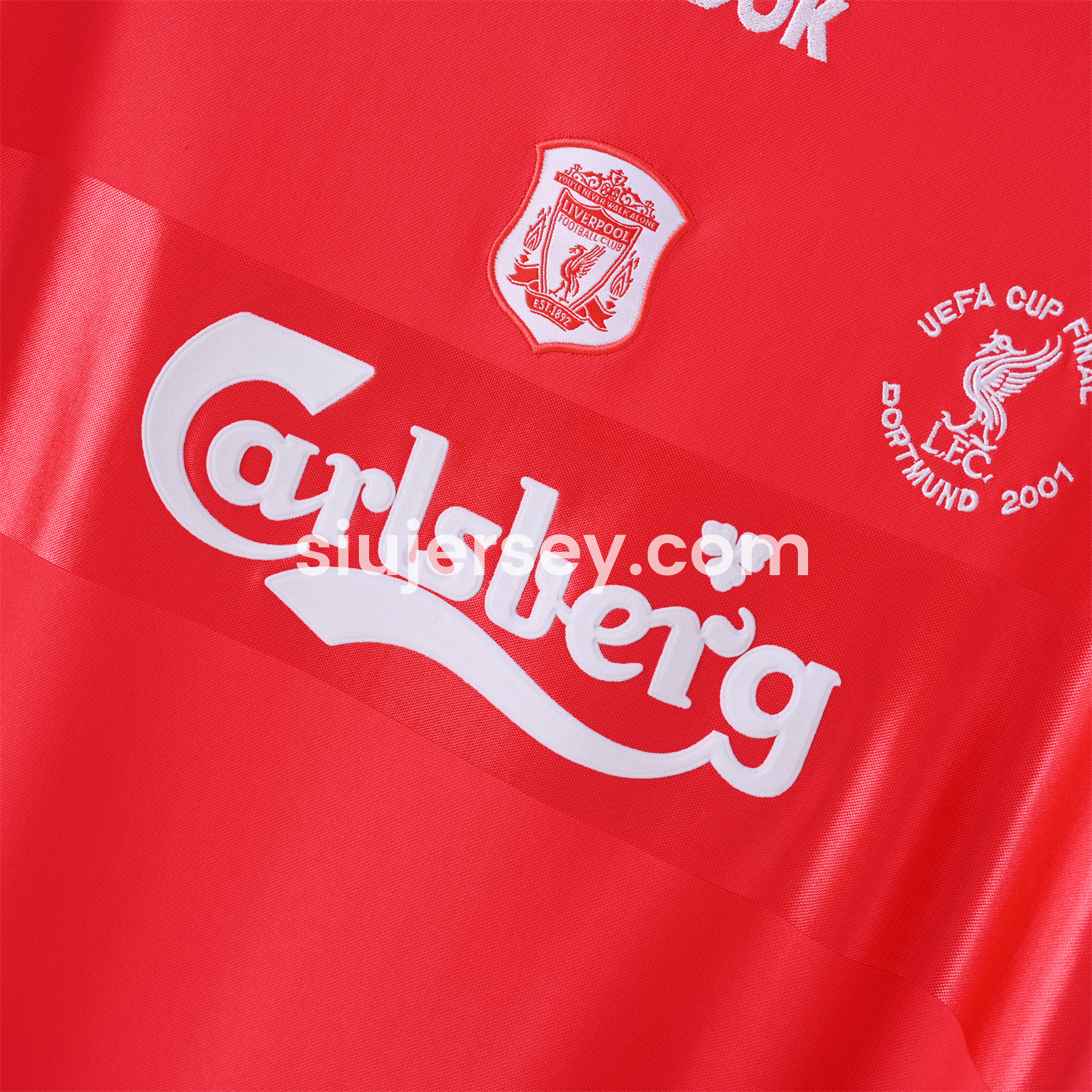 SIUjerseys-Retro Liver.pool 2000-01 Home Jersey