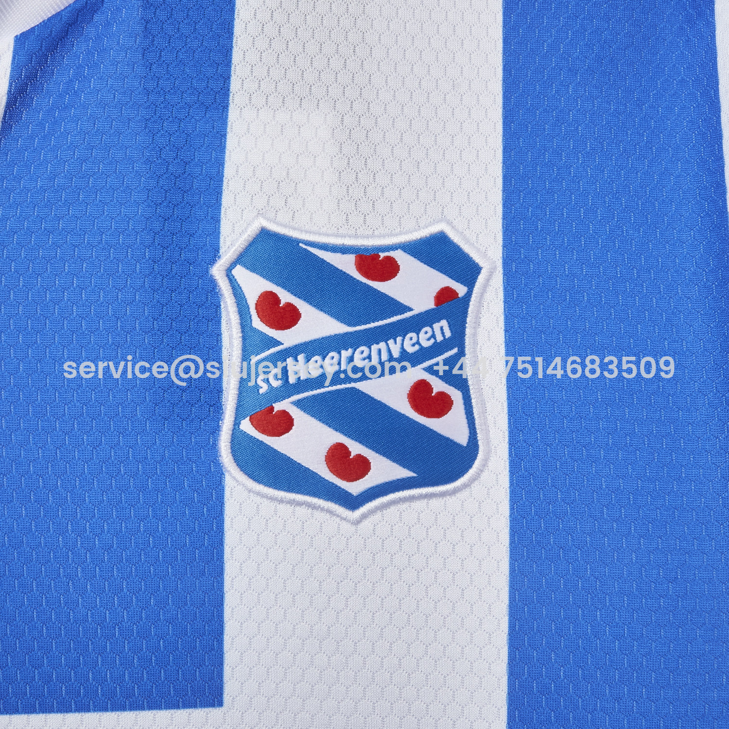 SIUjerseys-SC Heerenveen 25-26 Home Jersey - Fans Version