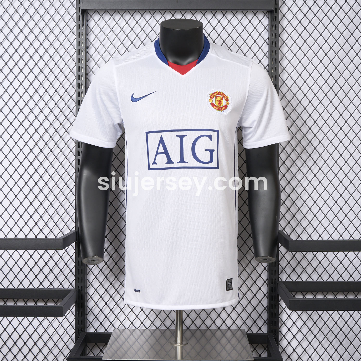 SIUjerseys-Retro Manchester United 2008-09 Away Jersey - Player Version