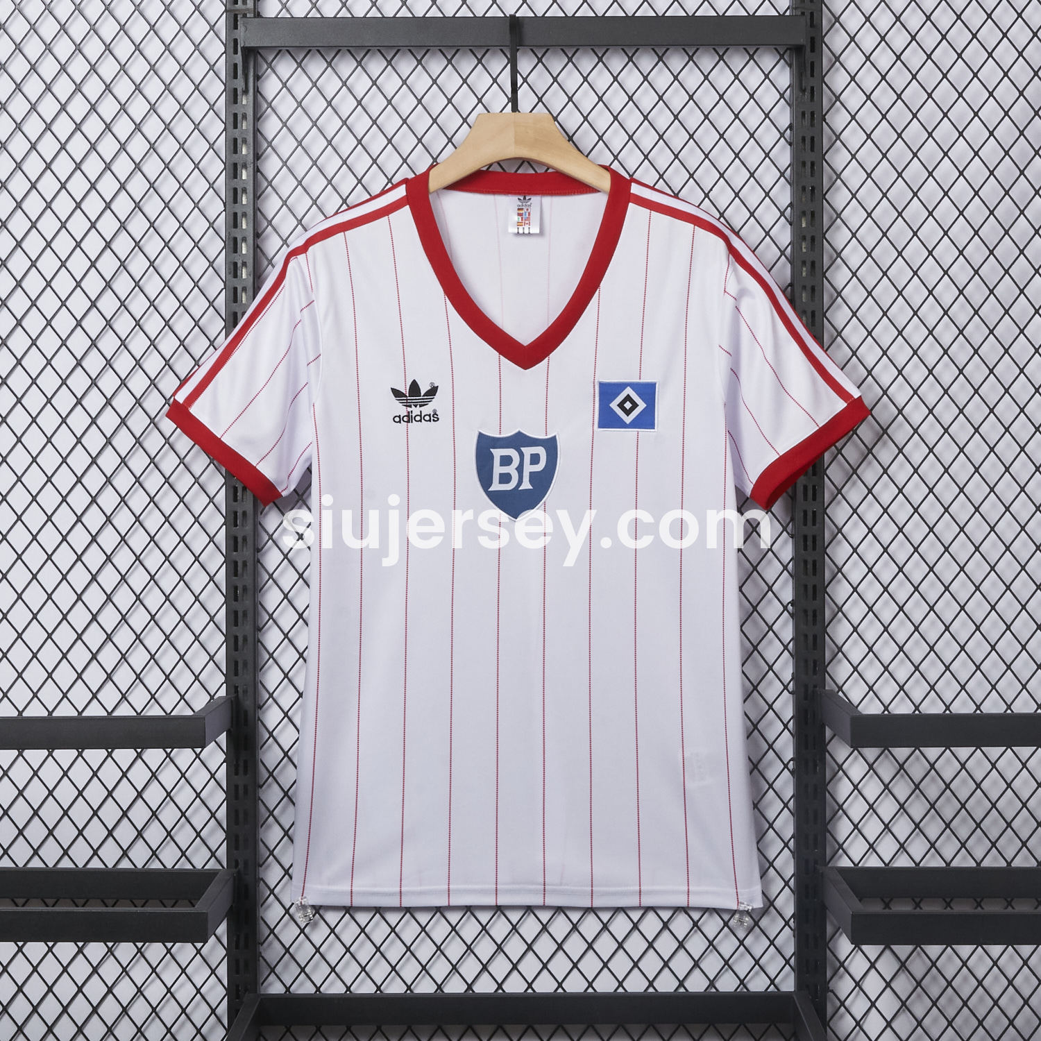 SIUjerseys-Retro Hamburger SV 83-84 Home Jersey