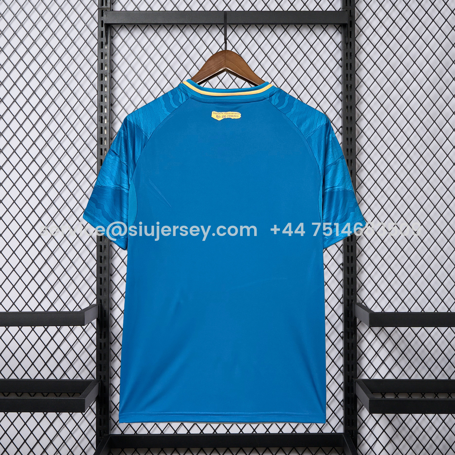 SIUjerseys-Cruzeiro 25-26 Third Lake Blue Jersey - Fans Version