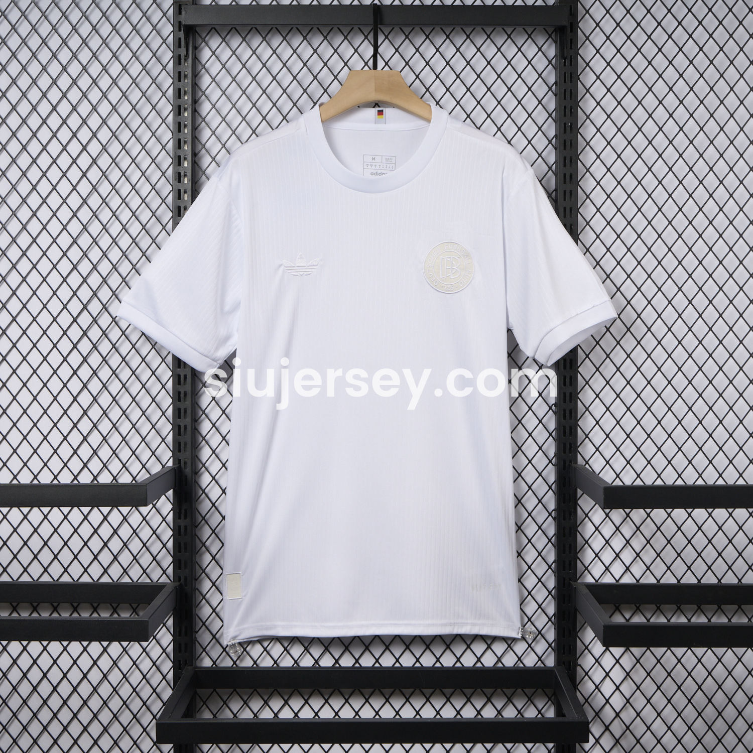 SIUjerseys-Germany 2025 125-Year Anniversary Pure White Special Jersey - Fans Version