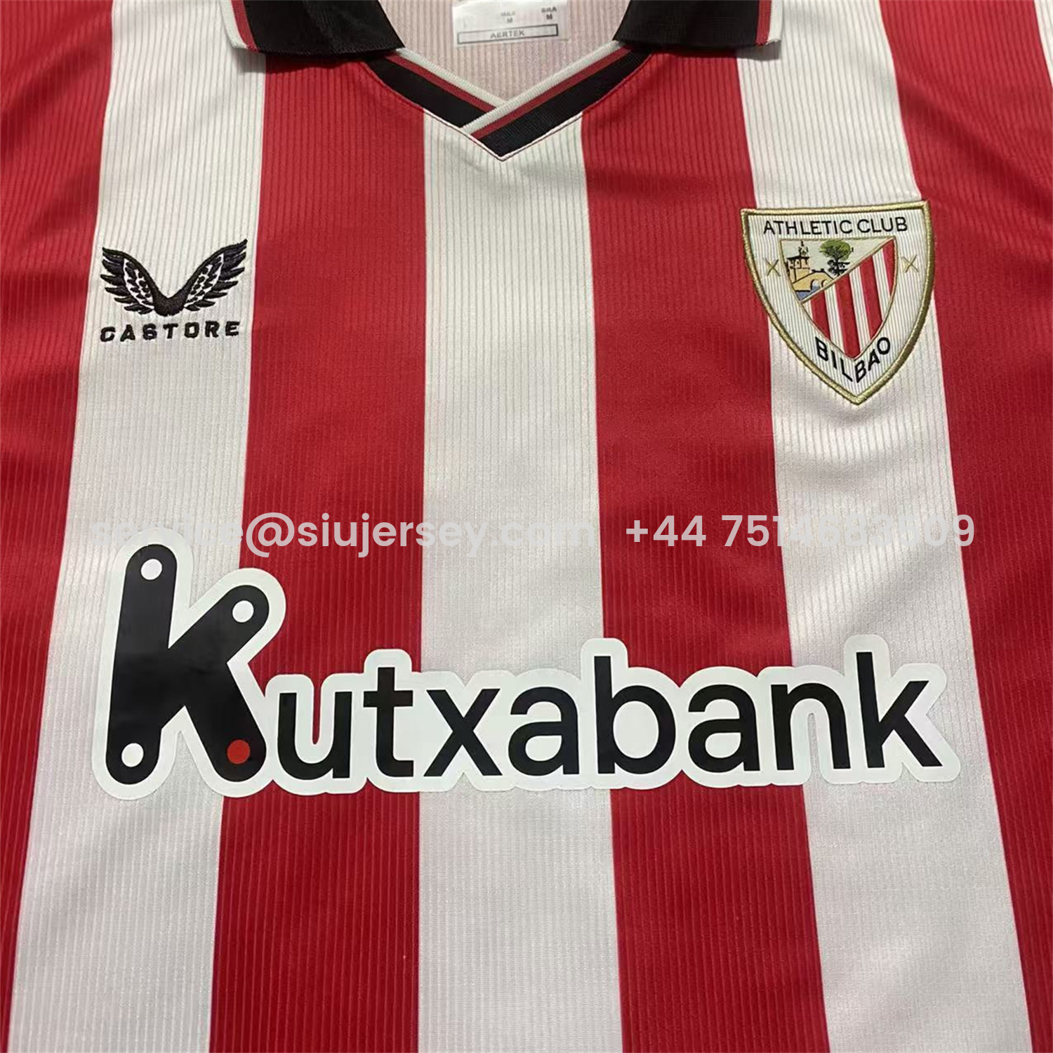 SIUjerseys-Athletic Bilbao 25-26 Home Jersey - Fans Version