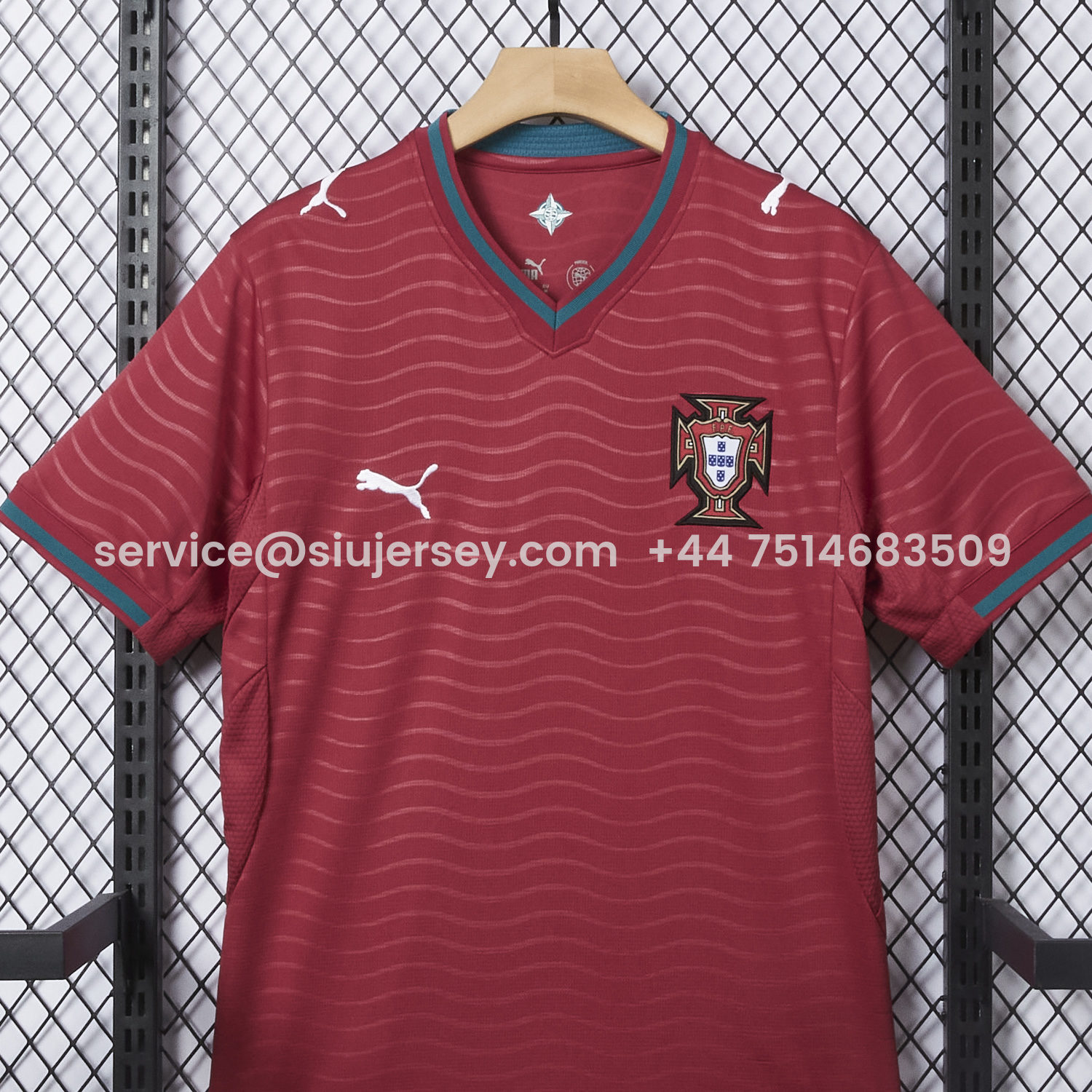 SIUjerseys-Portugal 2026 Home Jersey - Fans Version