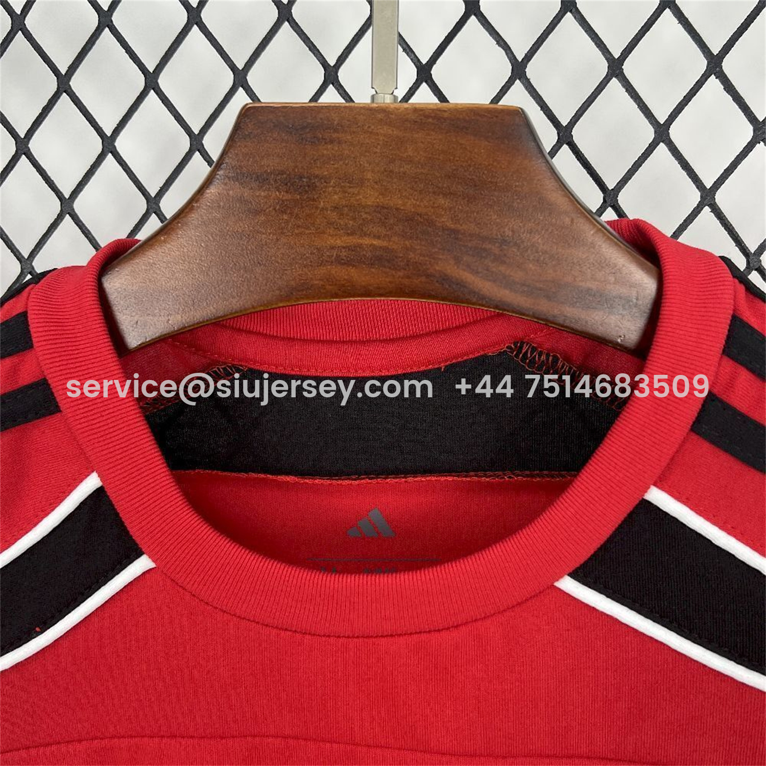 SIUjerseys-Flamengo 25-26 Red Travel Special Jersey - Fans Version