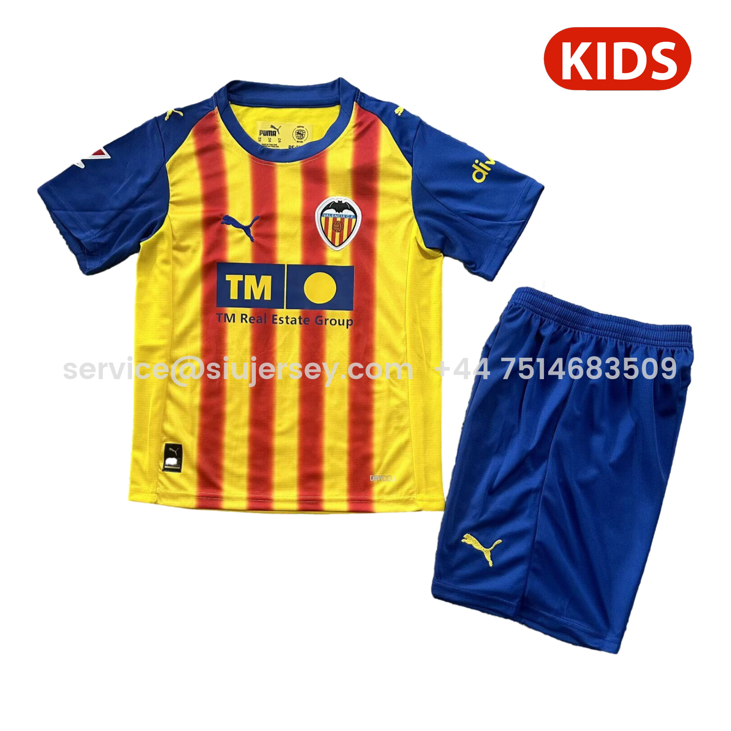 SIUjerseys-Valencia 25-26 Third Kids Kit