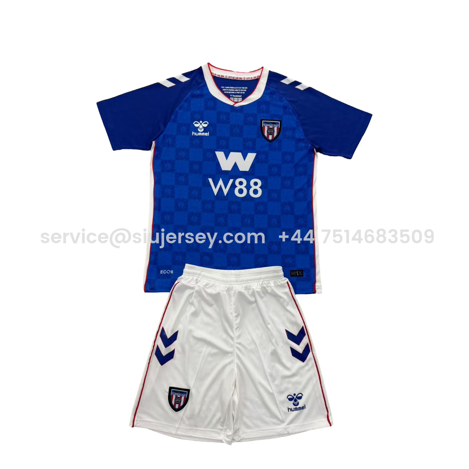 SIUjerseys-Sunderland 25-26 Away Men's Adult Jersey Set - Fans Version