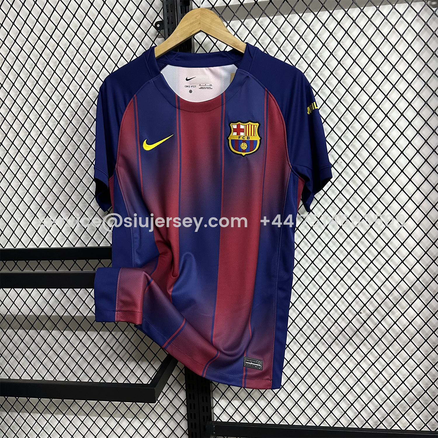 SIUjerseys-Barcelona 25-26 Home Unsponsored Jersey - Fans Version