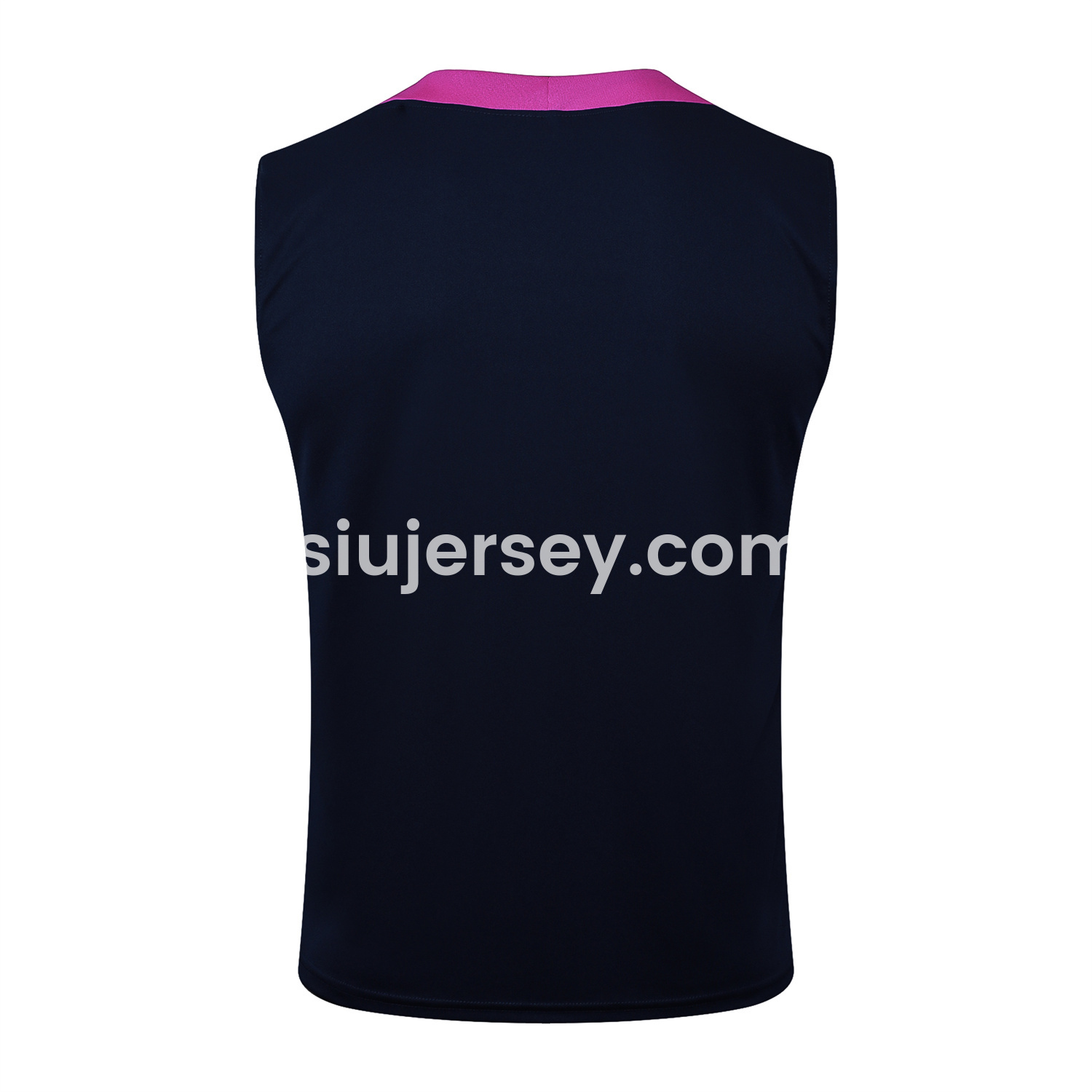 SIUjerseys-Barcelona 25-26 Vest Training Set - Deep Blue Black Vest and Shorts