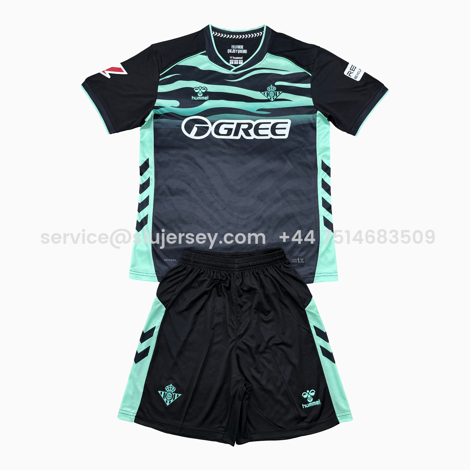 SIUjerseys-Real Betis 25-26 Third Men's Adult Jersey Set - Fans Version