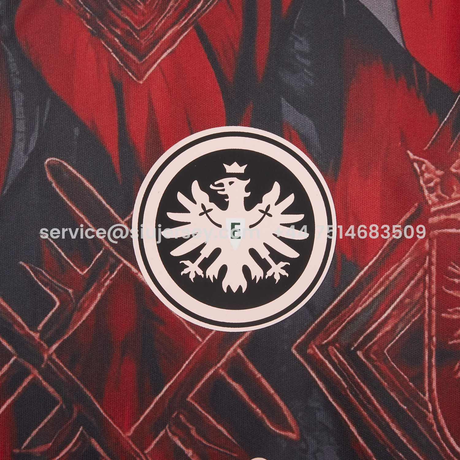 SIUjerseys-Frankfurt 25-26 Red Special Jersey - Fans Version