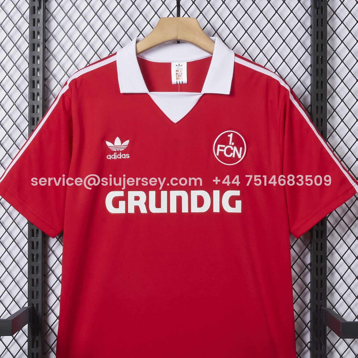SIUjerseys-Retro Nürnberg 1978-80 Home Red Jersey