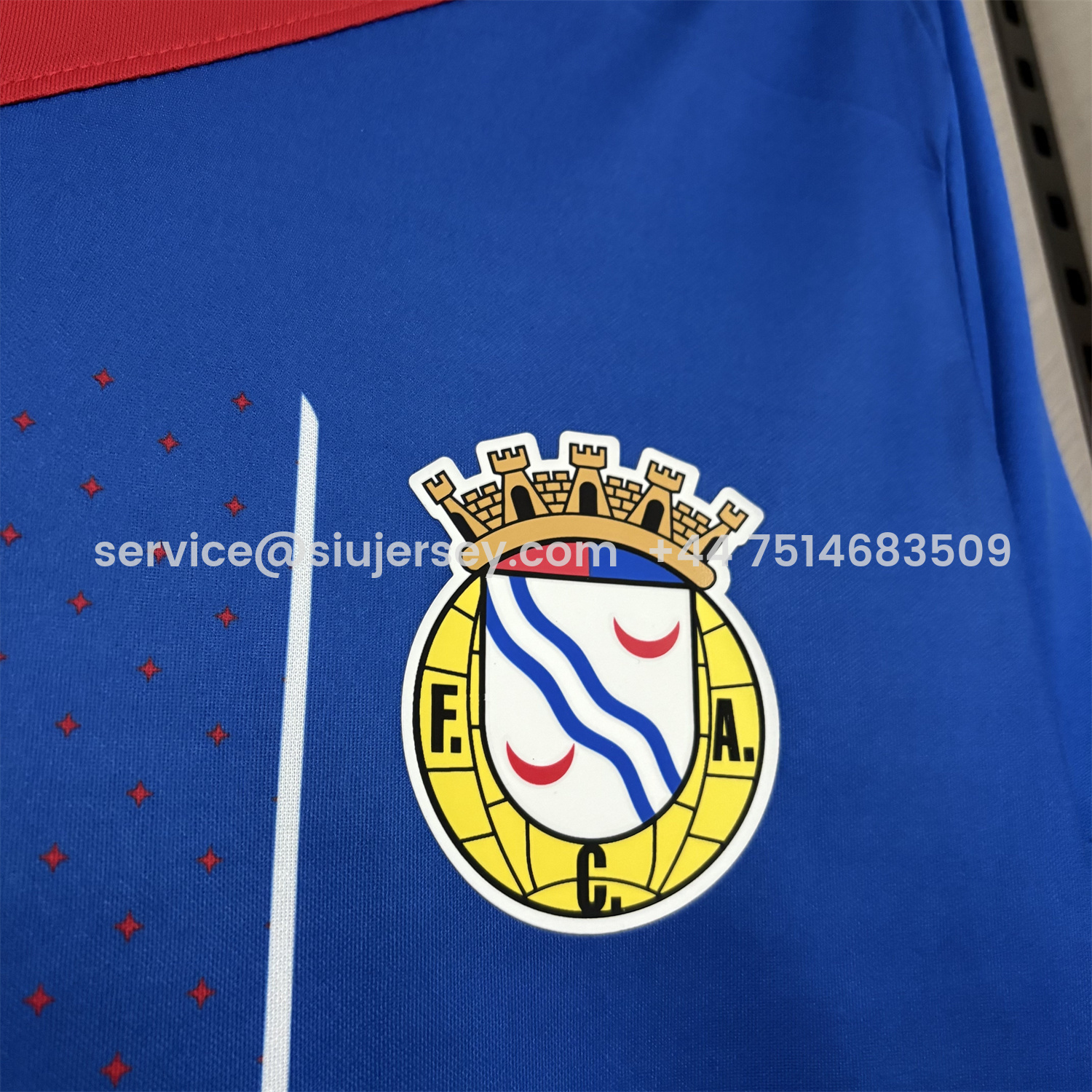 SIUjerseys-Alverca 25-26 Home Blue Jersey - Fans Version