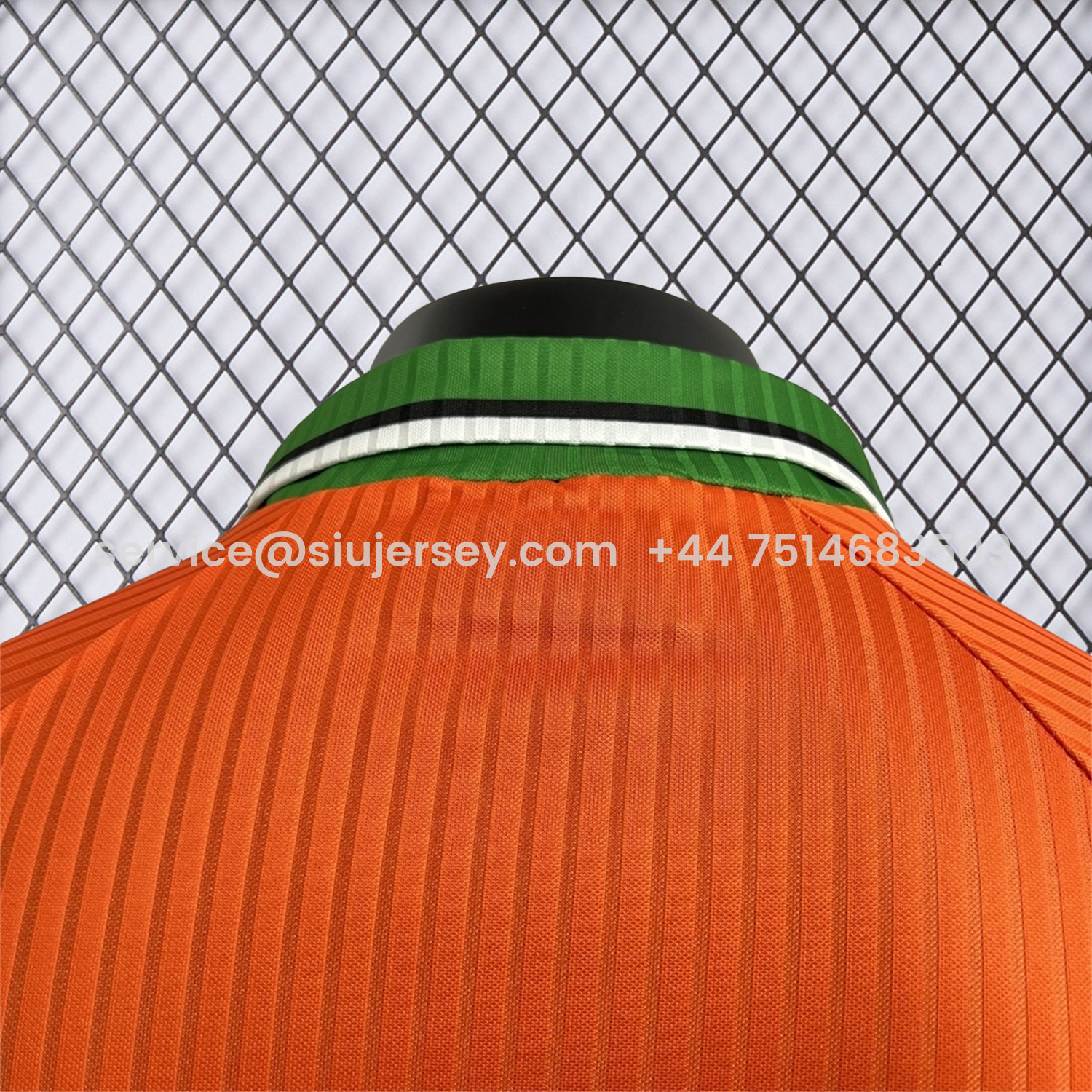 SIUjerseys-Retro Ireland 1996-97 Away Orange Jersey